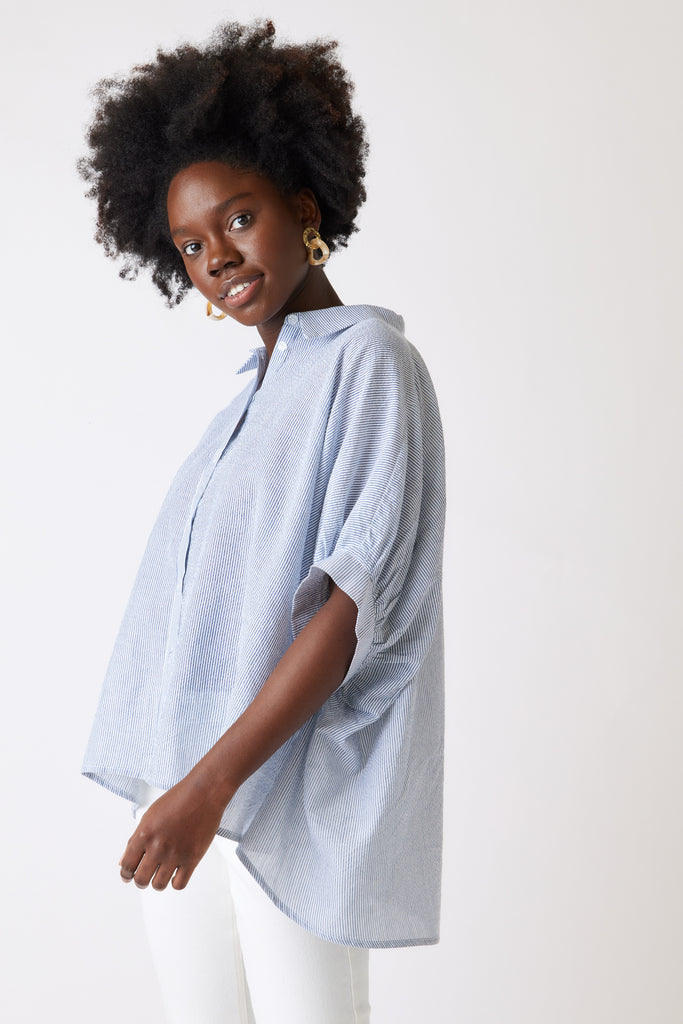 Andie Oversized Button Down - fab'rik