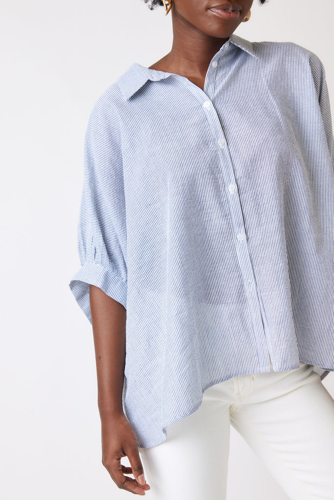 Andie Oversized Button Down - fab'rik