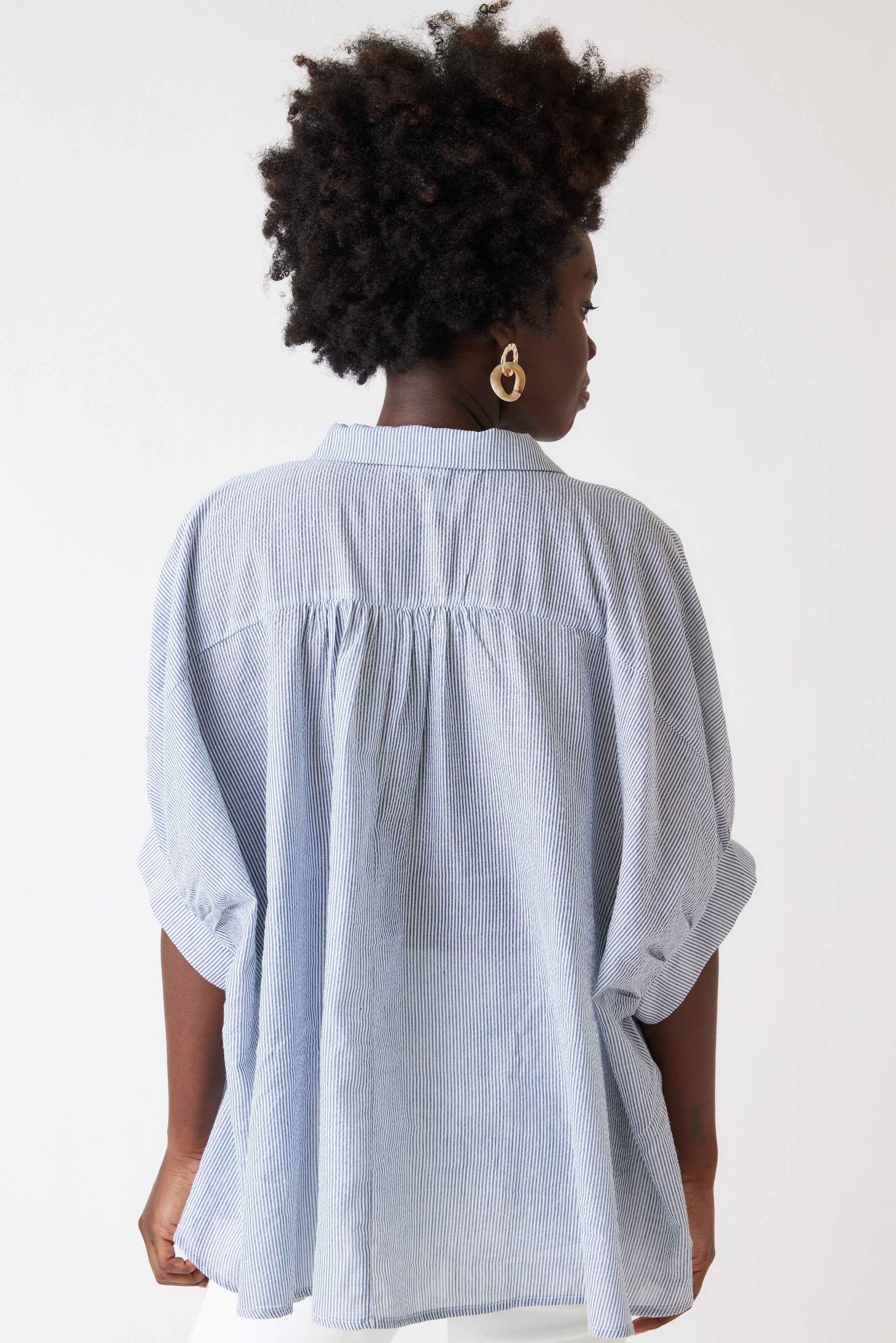 Andie Oversized Button Down - fab'rik