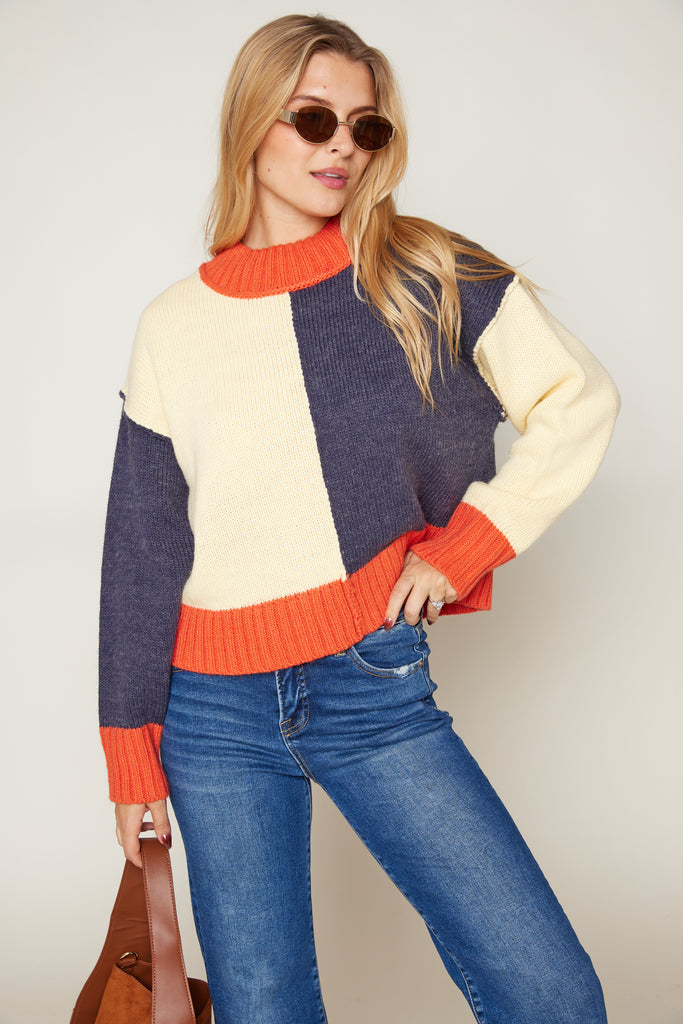 Massey Colorblock Sweater