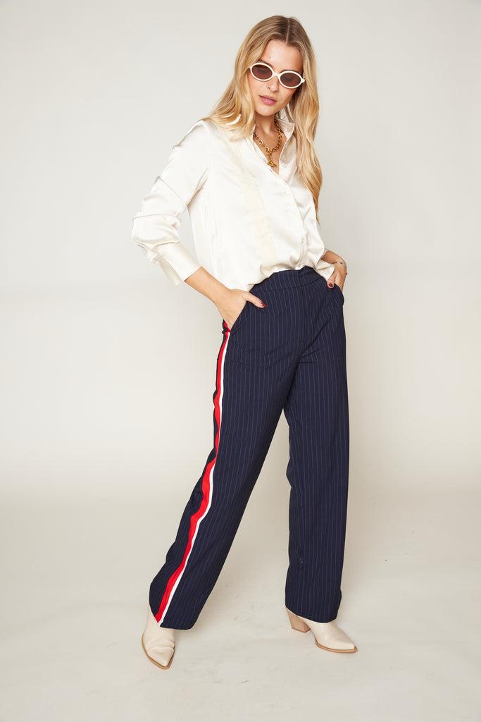 Brooklyn Striped Trousers