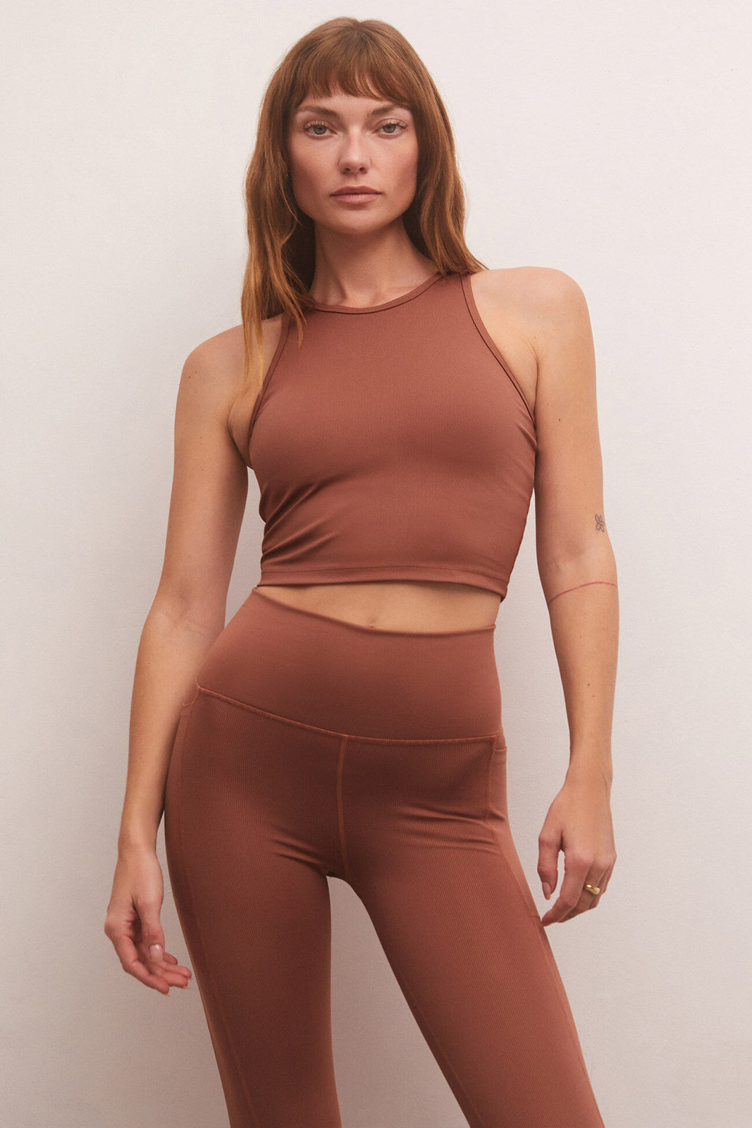 Z Supply Rib High Neck Tank - fab'rik