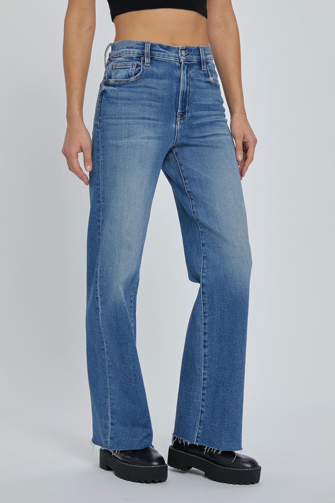 Logan High Waist Dad Jean - fab'rik