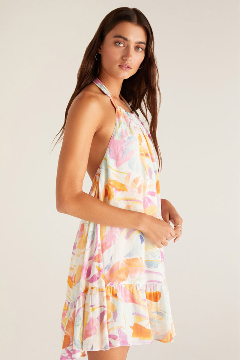 Z Supply Rooftop Palm Mini Dress - fab'rik