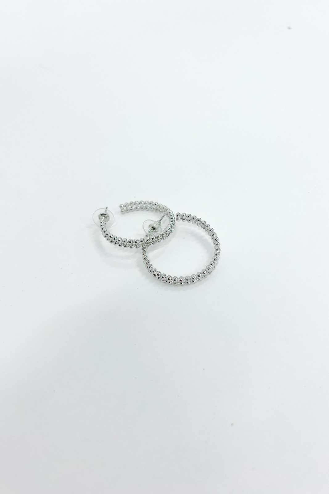 Nala Ball Hoop Earrings - fab'rik