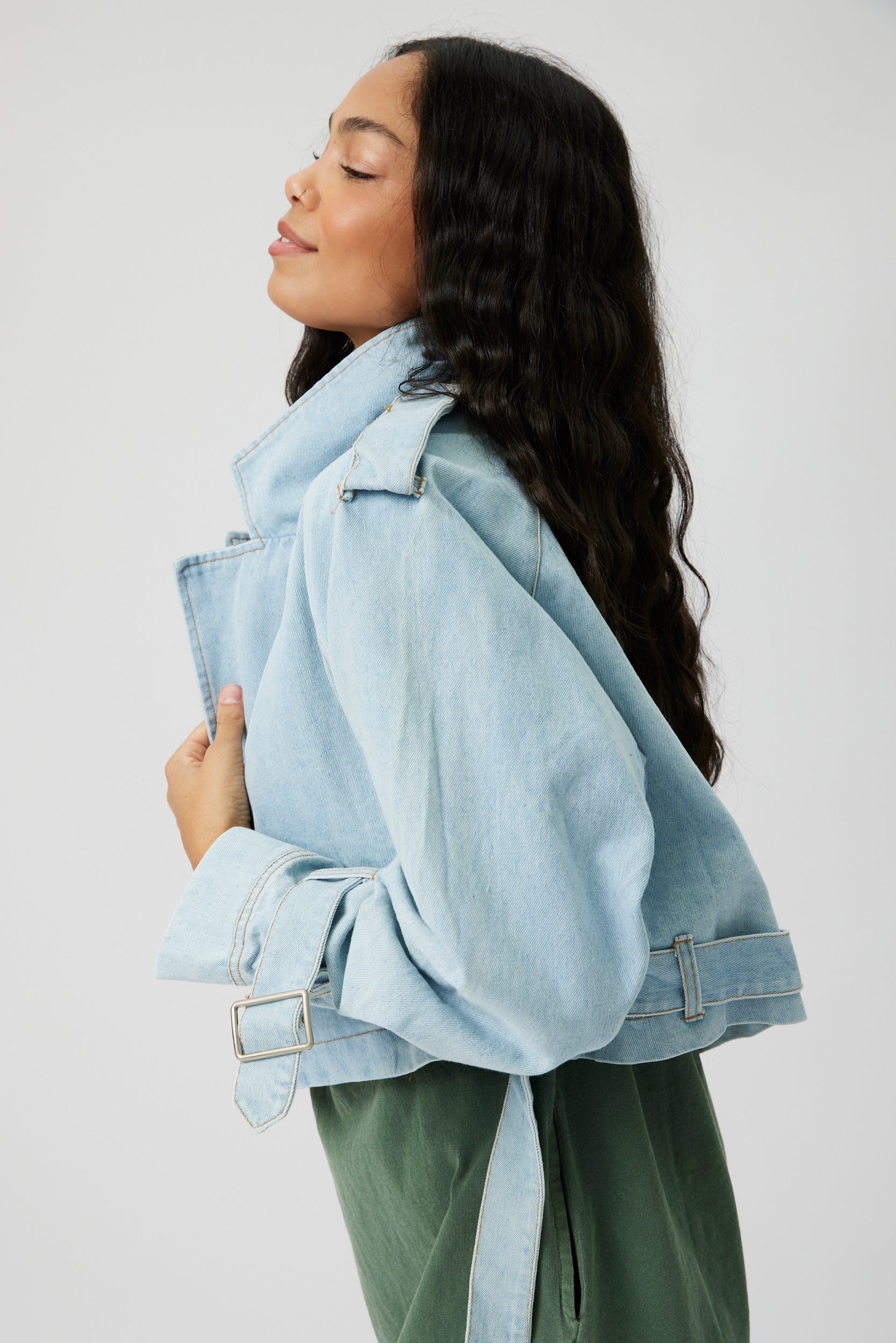Conrad Denim Cropped Jacket - fab'rik