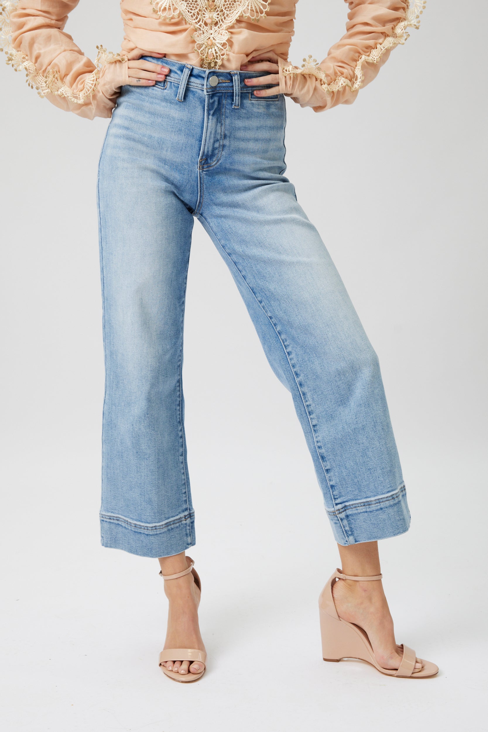 Murray Risen High Rise Wide Leg Jean - fab'rik