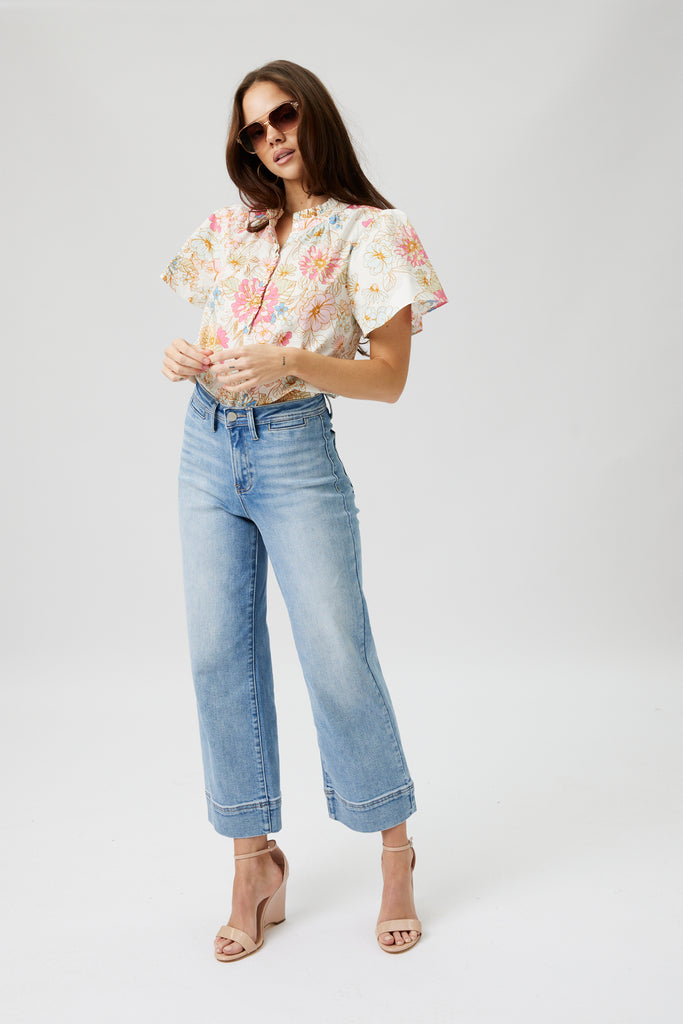 Murray Risen High Rise Wide Leg Jean - fab'rik