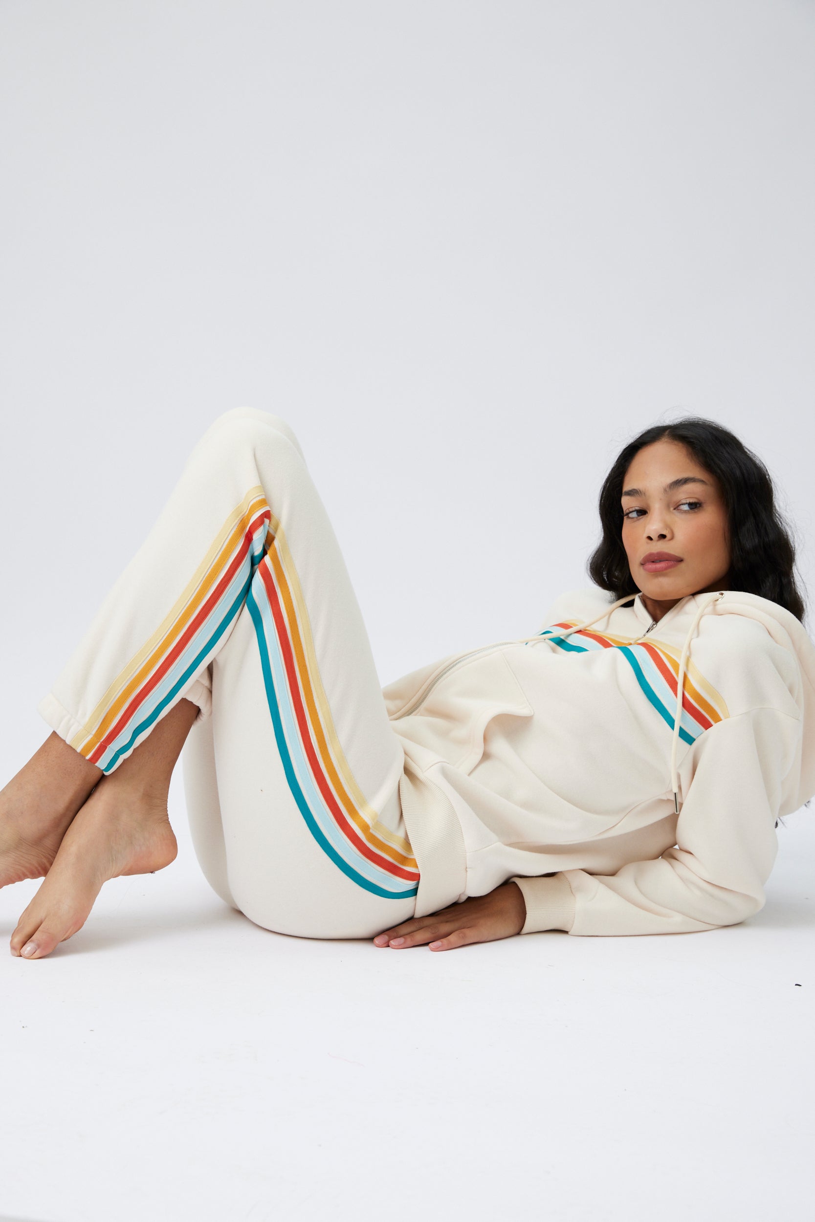 Monica Striped Hoodie - fab'rik