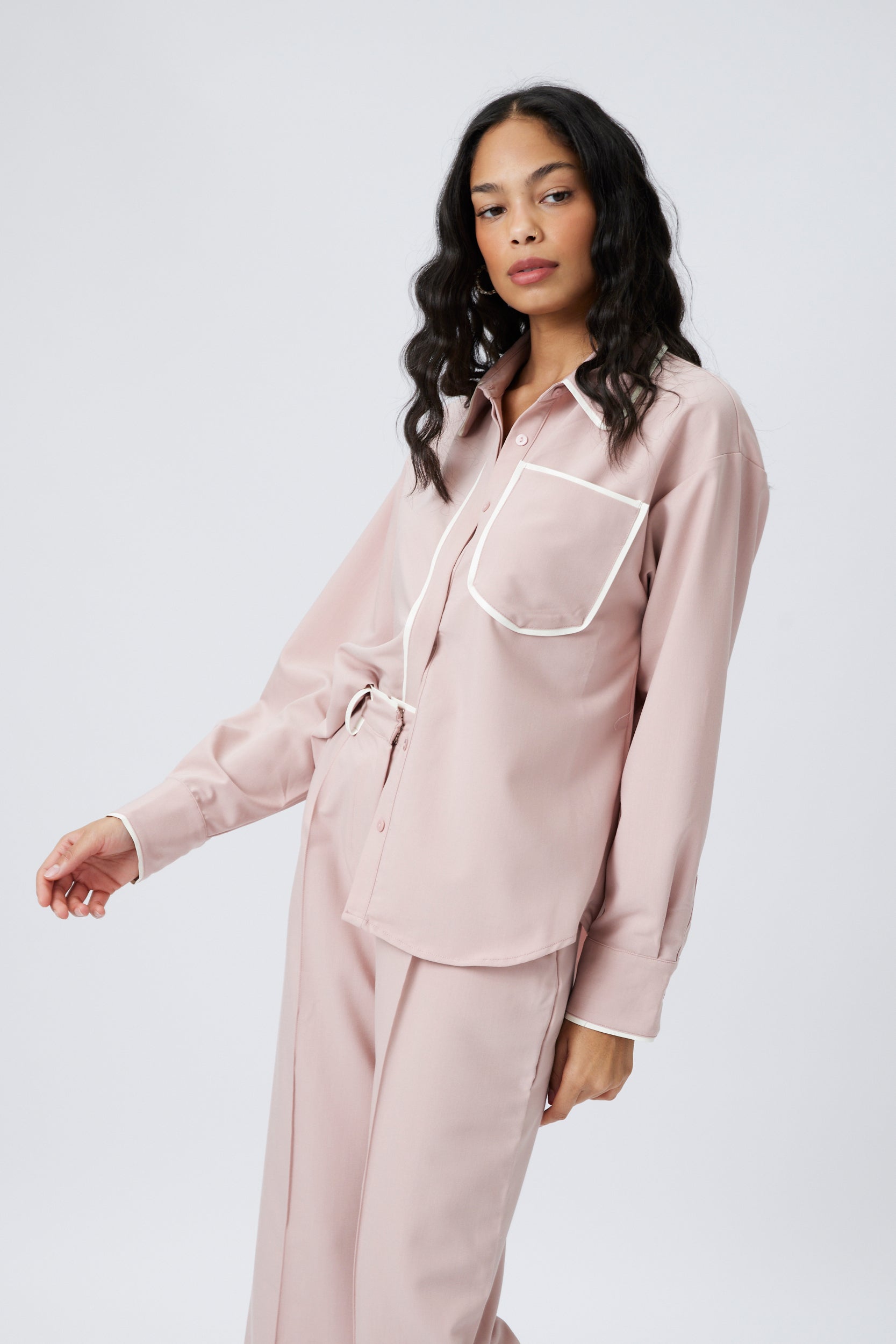 Jennie Long Sleeve Button Up - fab'rik
