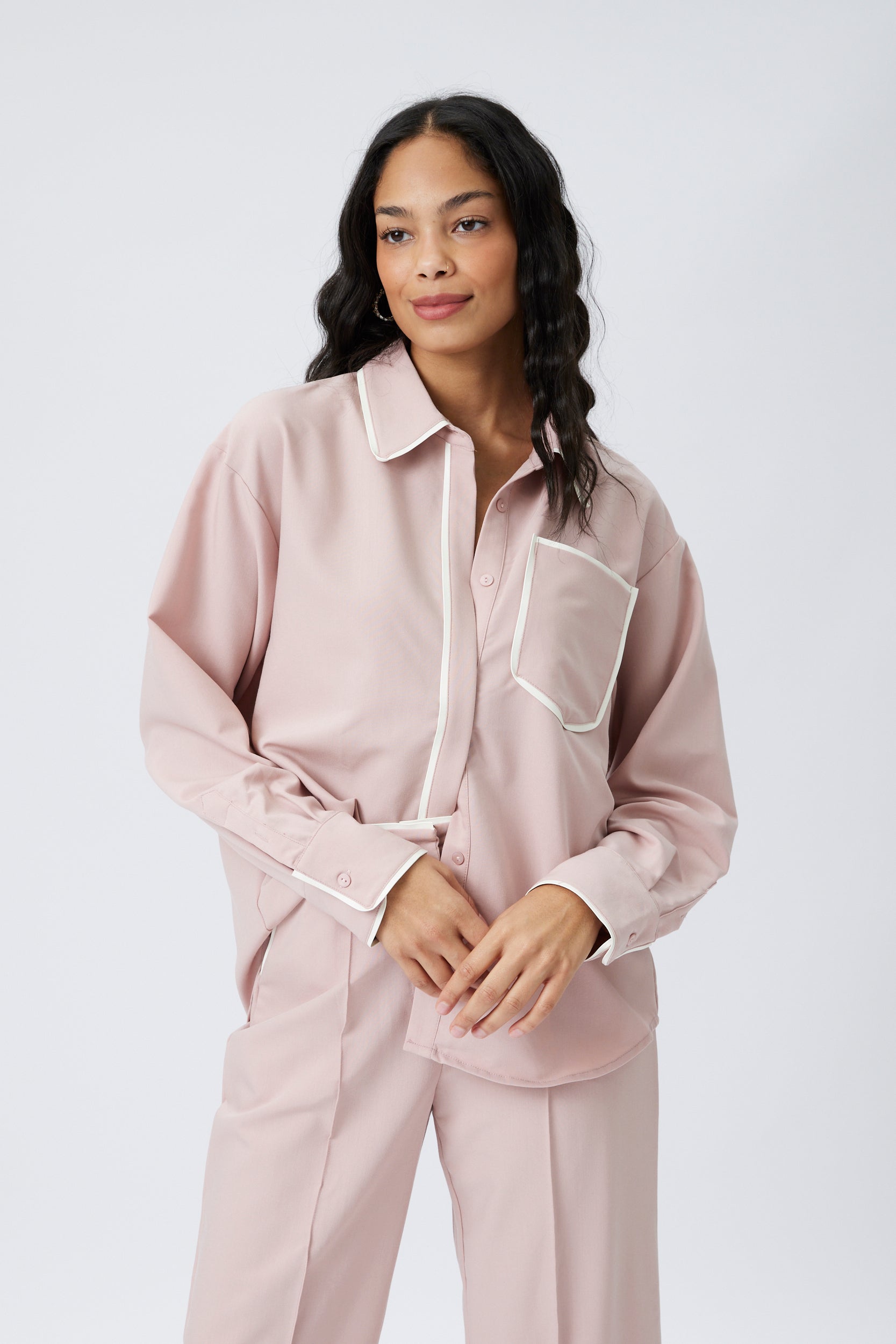 Jennie Long Sleeve Button Up - fab'rik