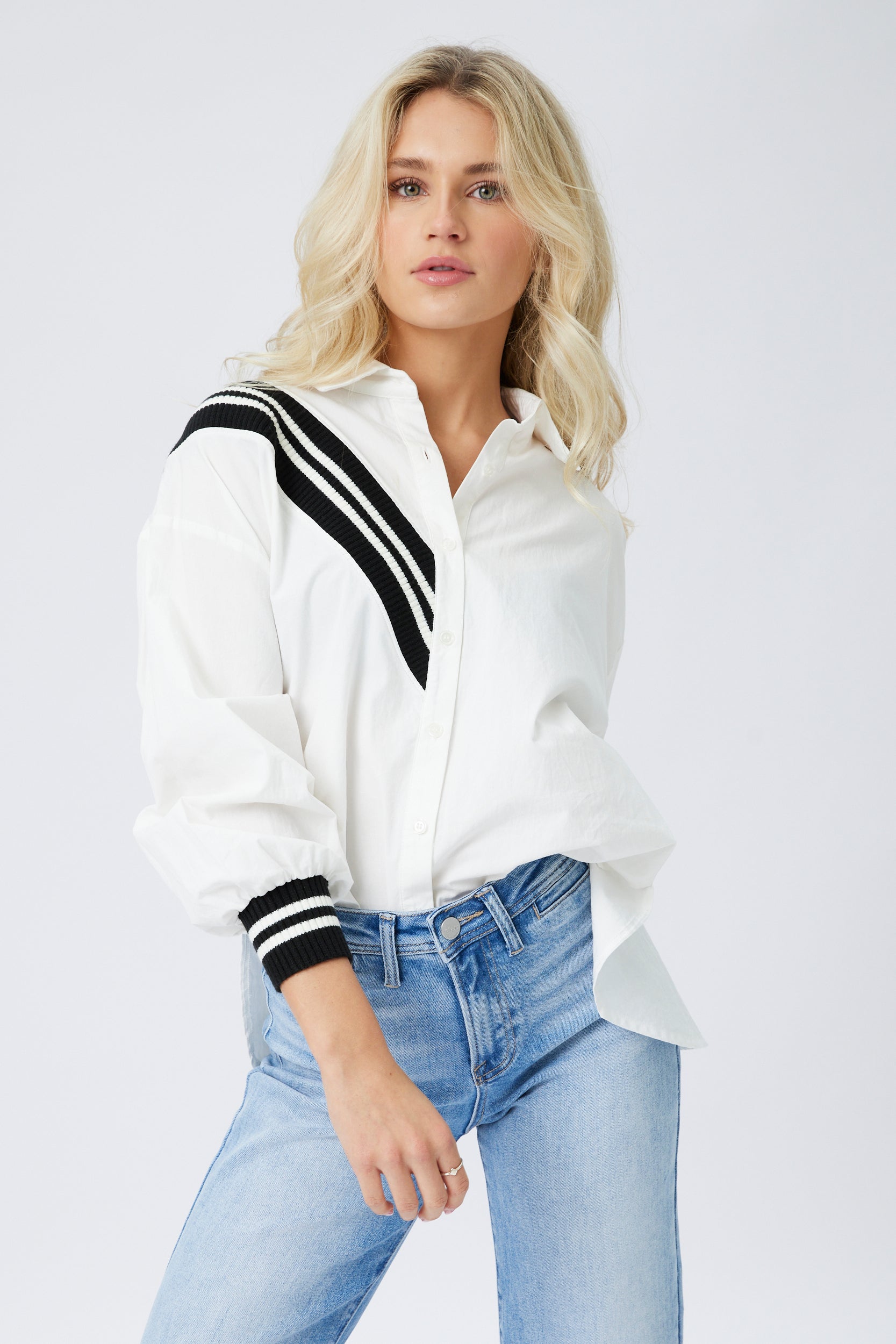 Jake Long Sleeve Button Down - fab'rik