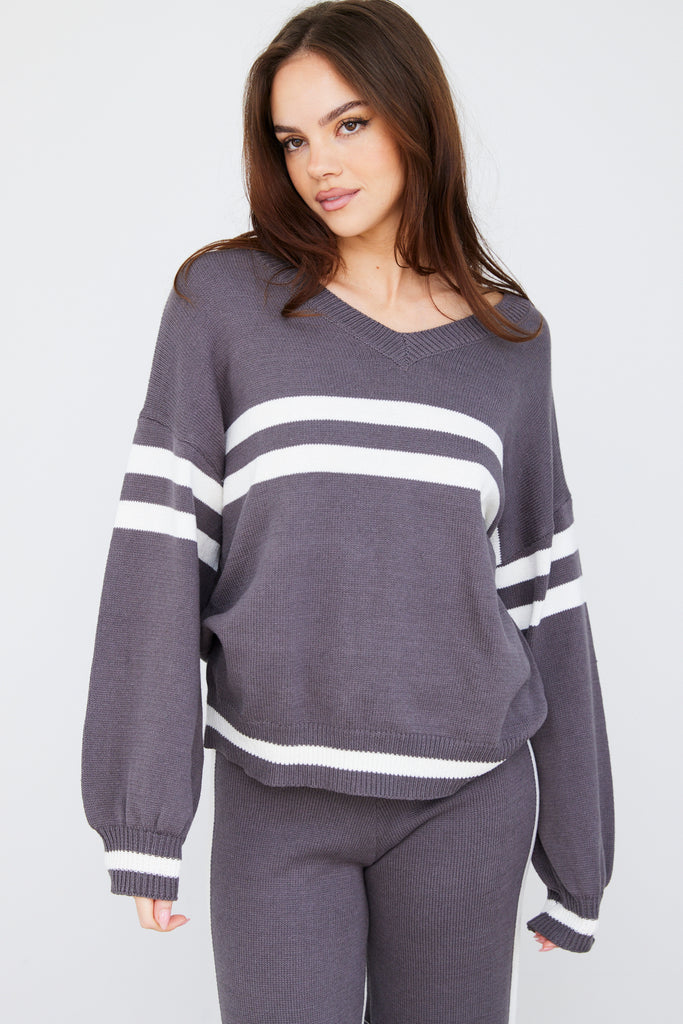 Jones Striped Sweater - fab'rik