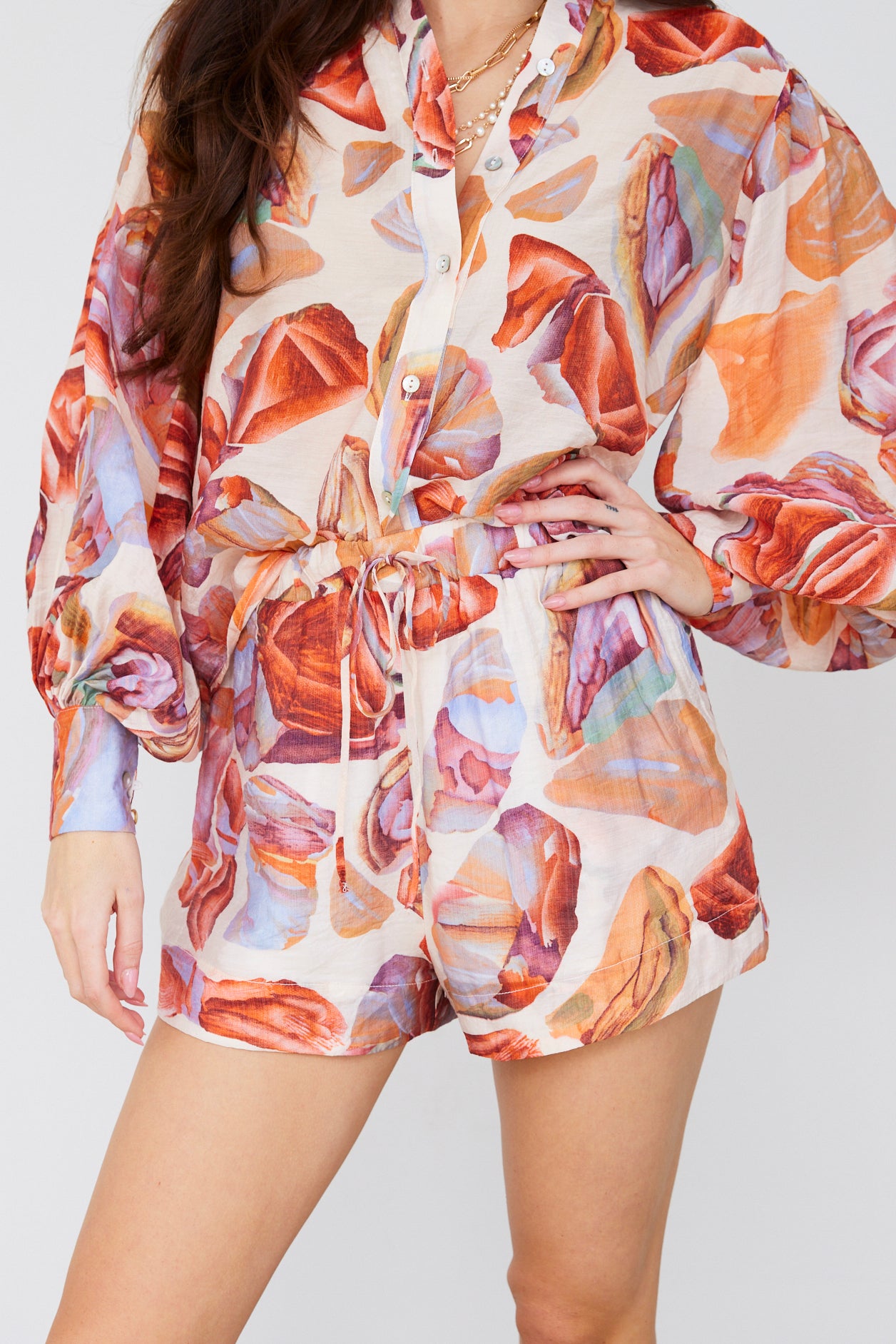 Morgan Printed Shorts - fab'rik
