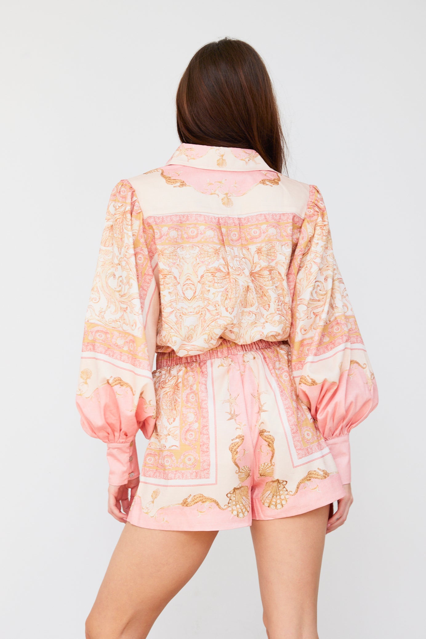 Melody Sea Shell Printed Top - fab'rik
