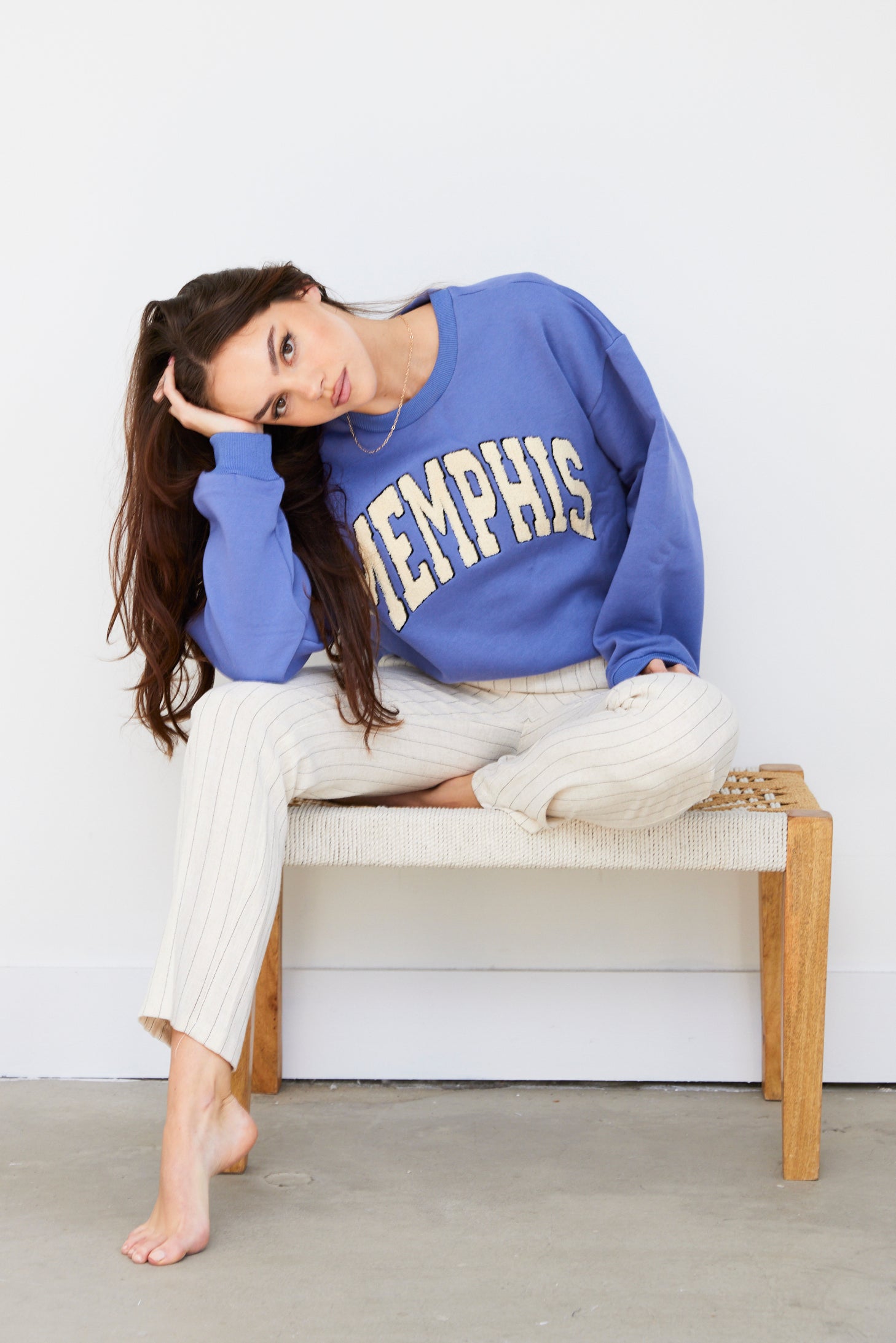 Winters Letter Patch Sweatshirt - fab'rik