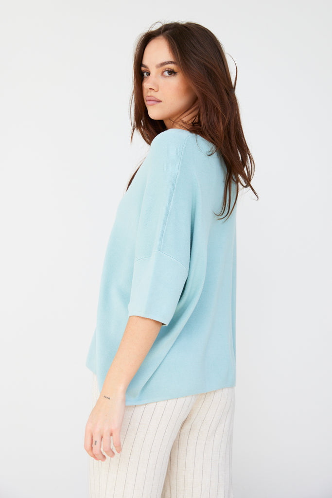 Tessa Short Sleeve Sweater - fab'rik