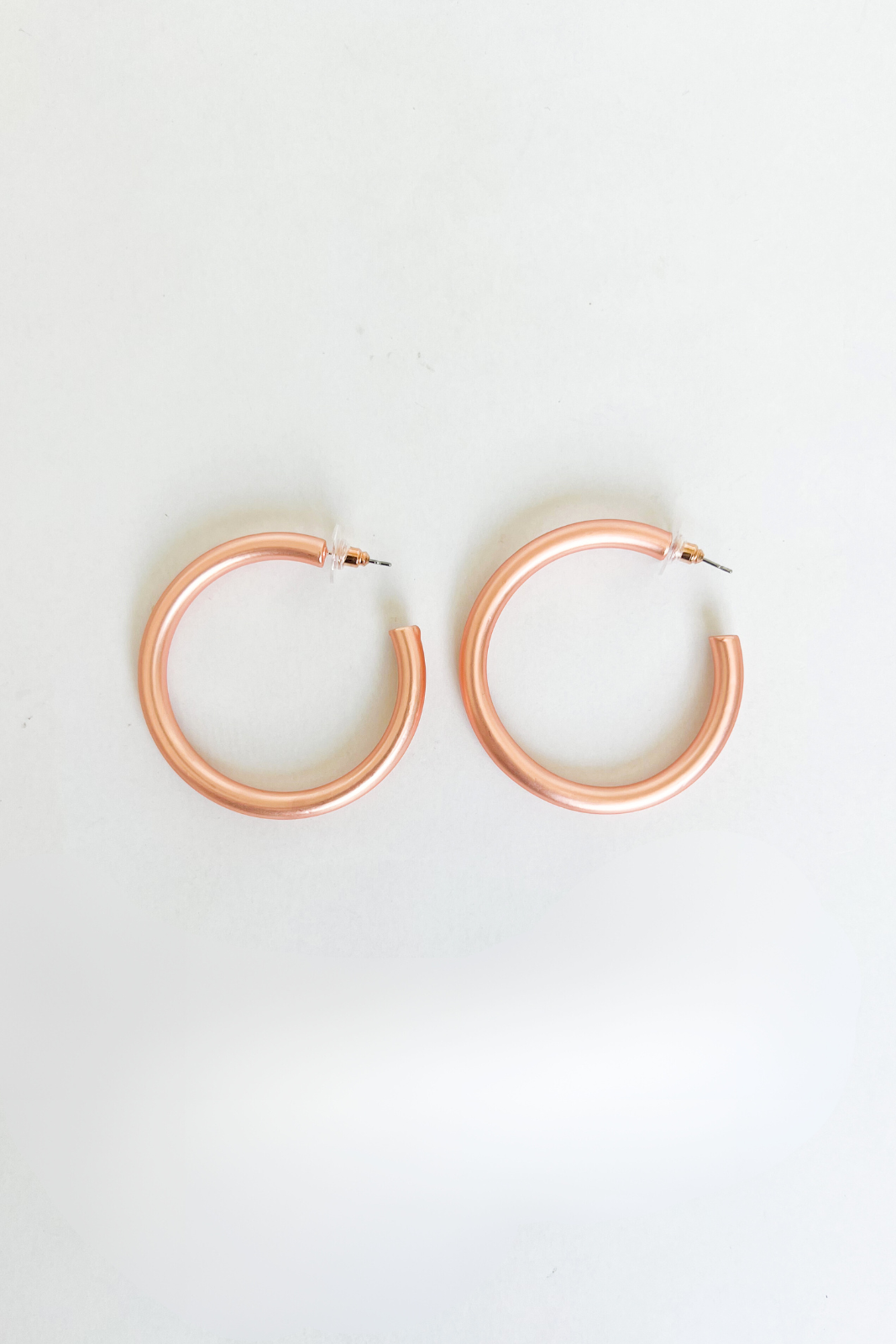 Talia Hollow Hoop Earrings - fab'rik
