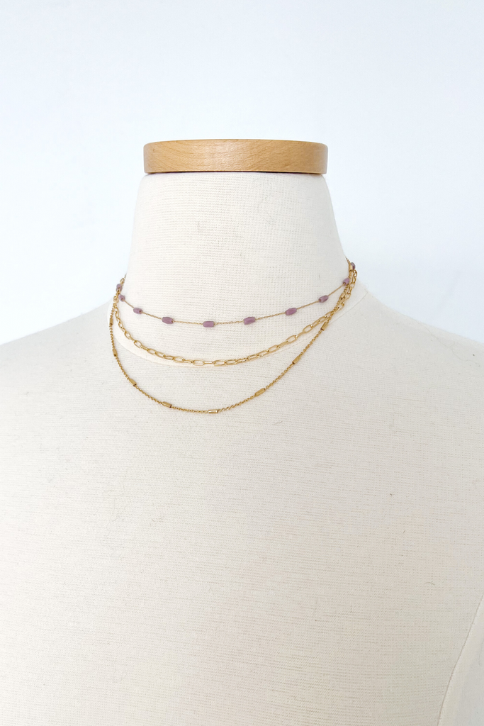 Naomi Layered Necklace - fab'rik