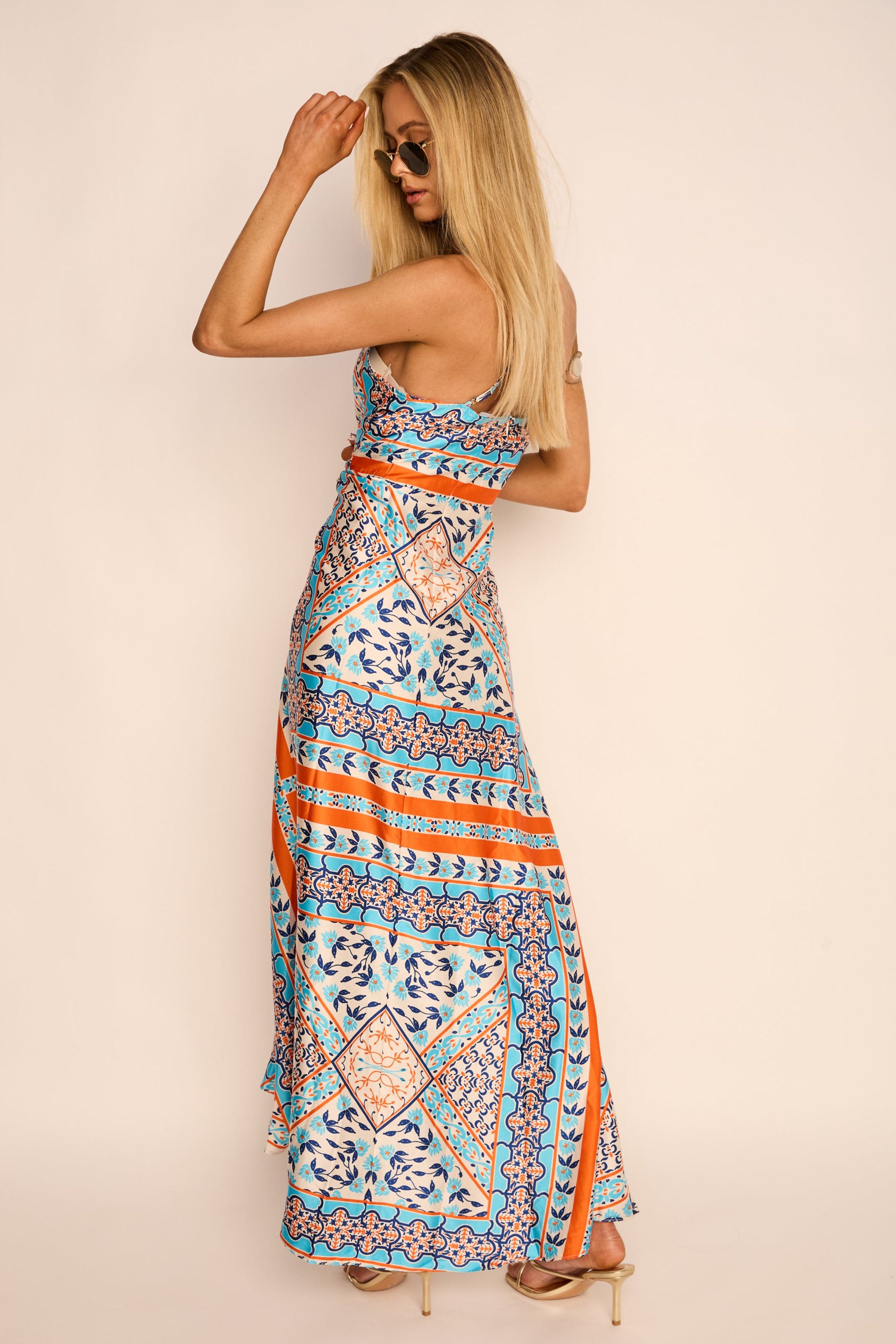 Abigail Halter Maxi Dress