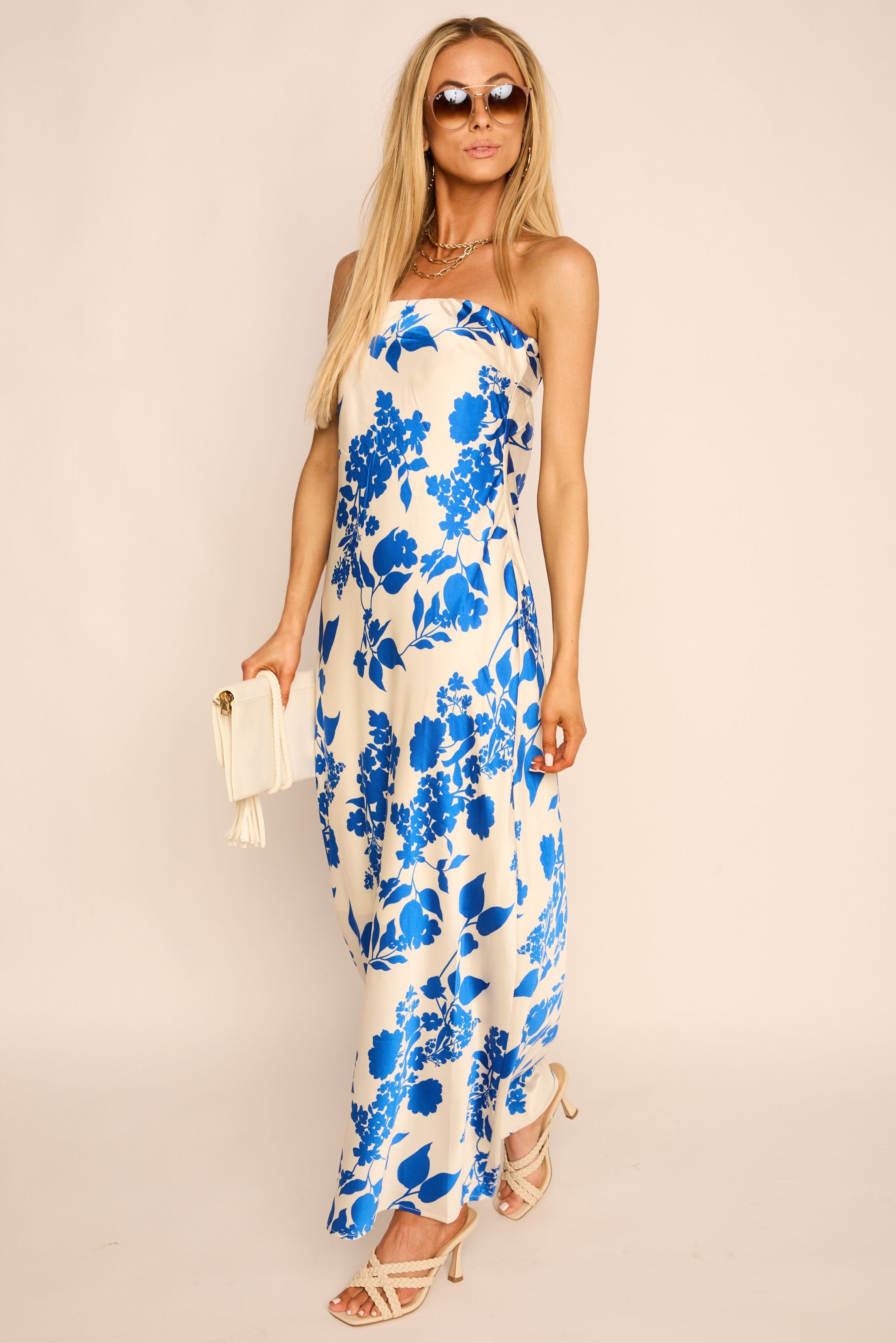 Nicole Cowl Back Maxi Dress