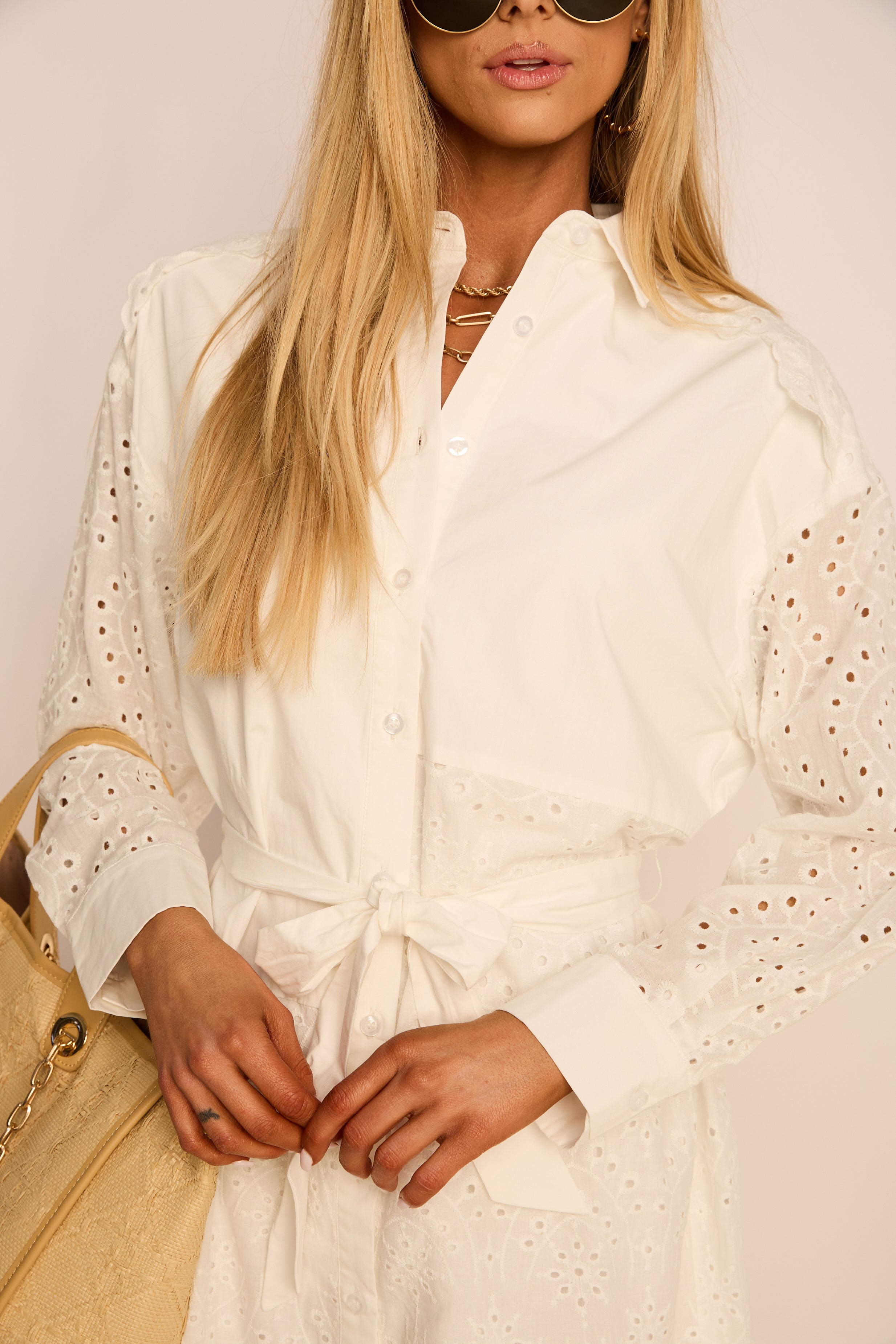 Candy Collared Lace Mini Dress