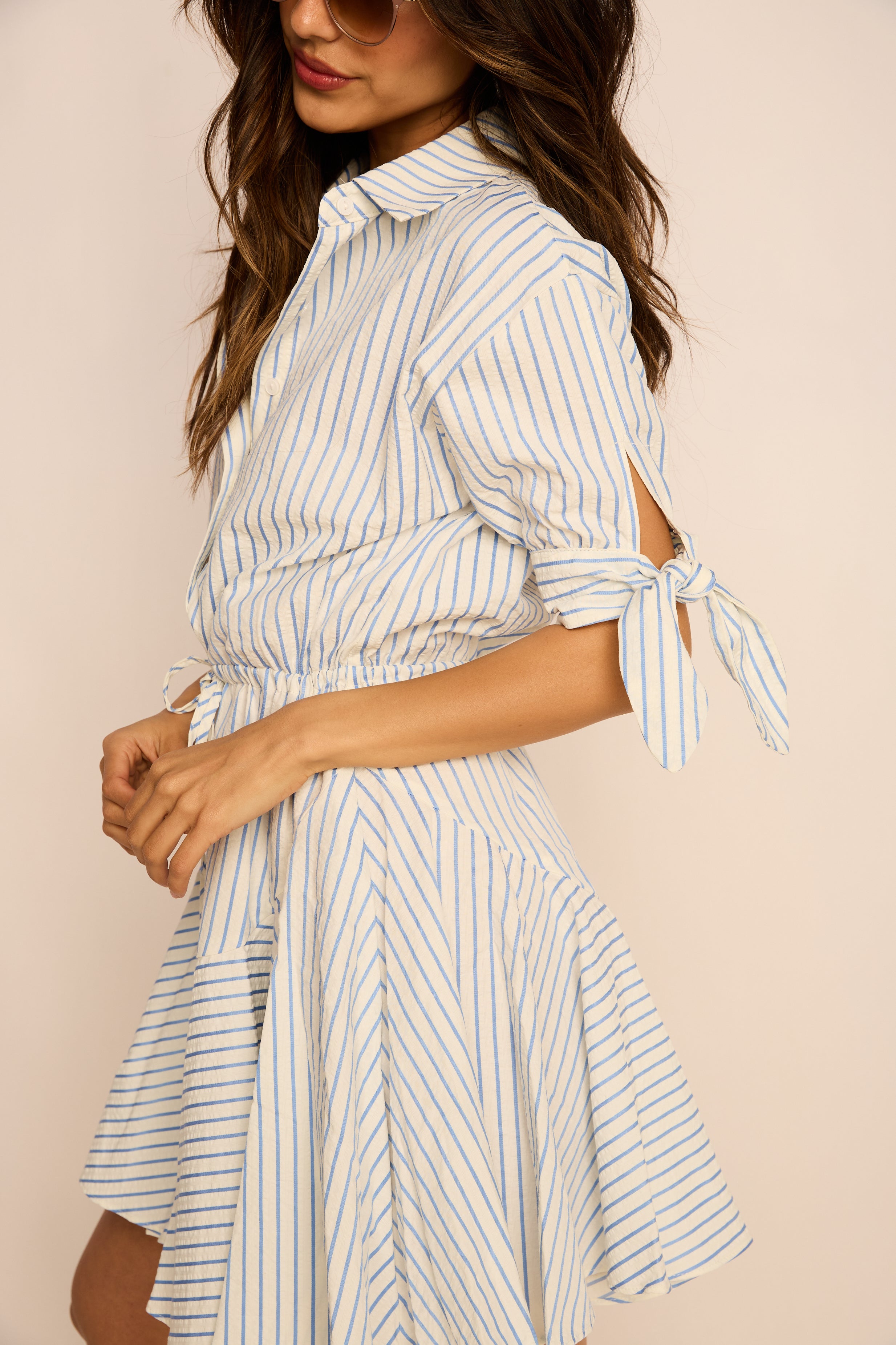 Alyssa Button Down Mini Dress