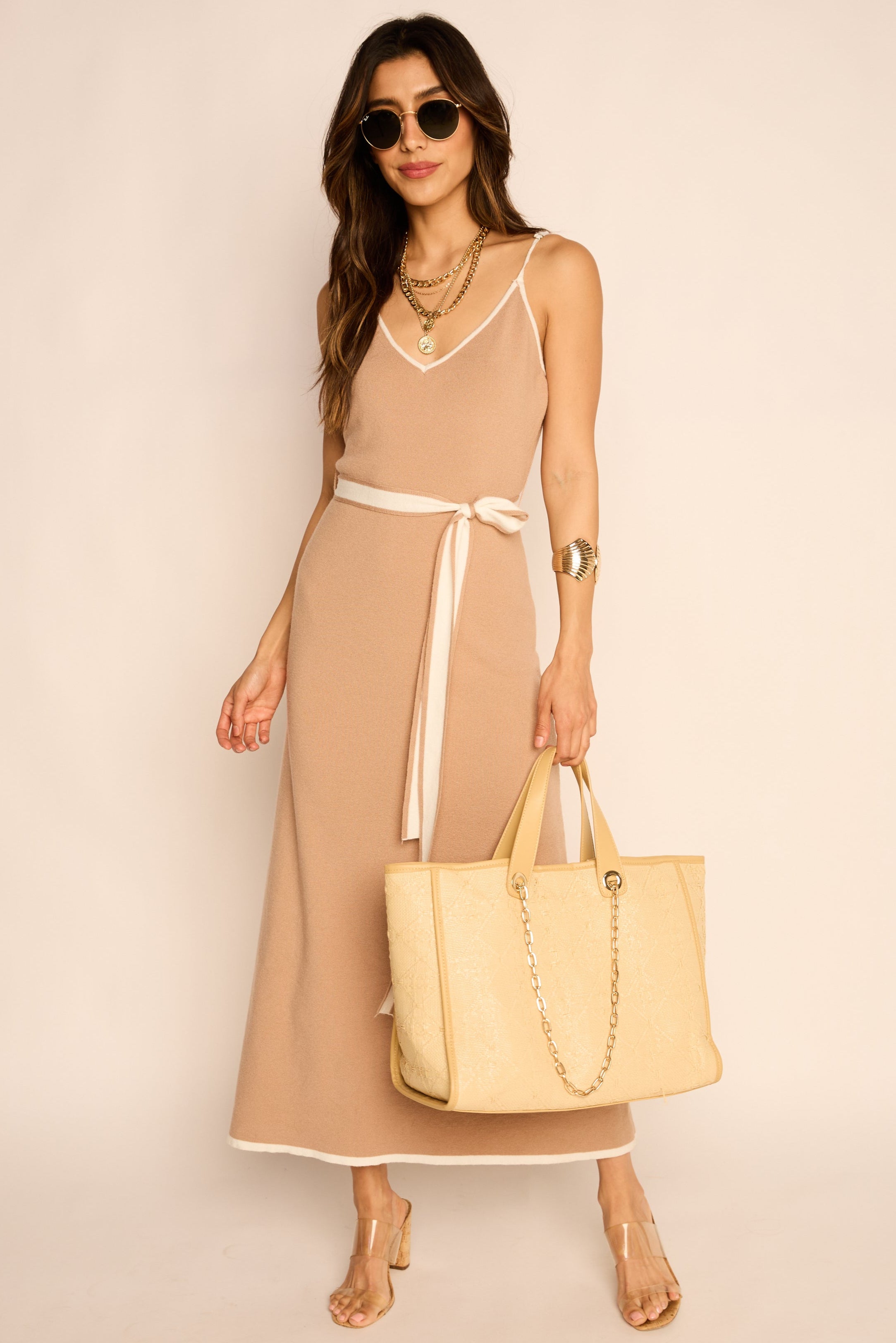 Ivy Tank Sweater Midi Dress