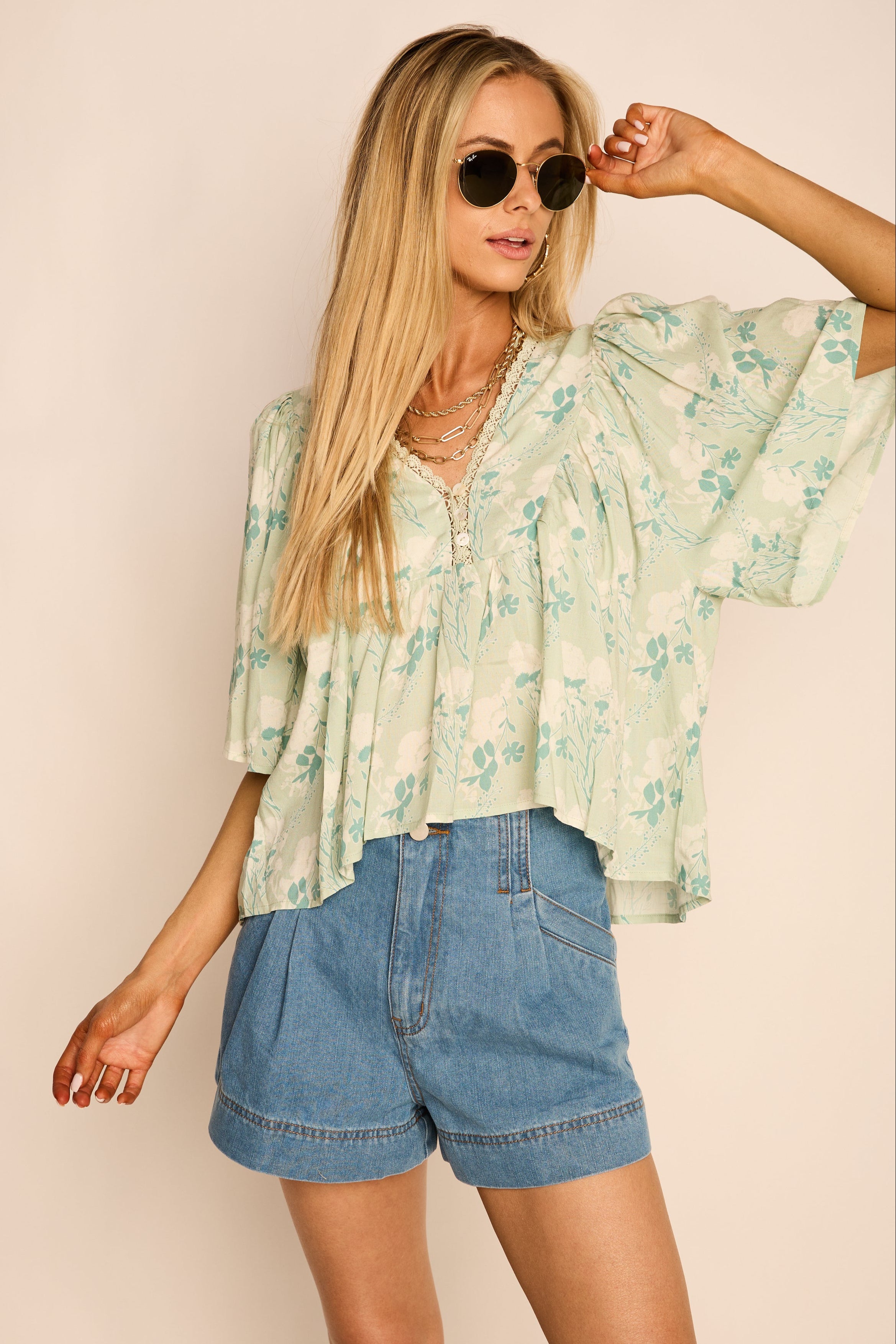 Lele Floral Blouse