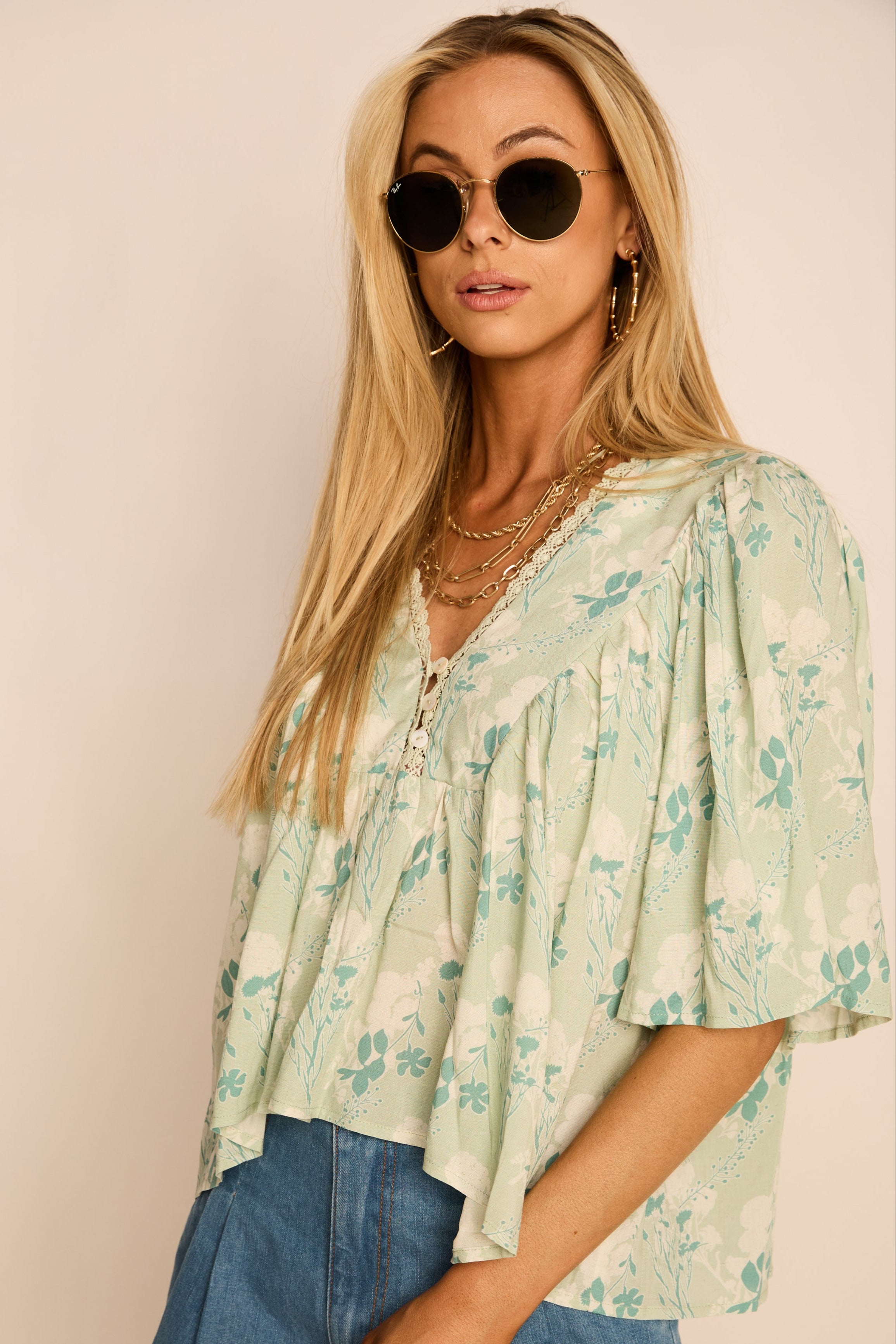 Lele Floral Blouse