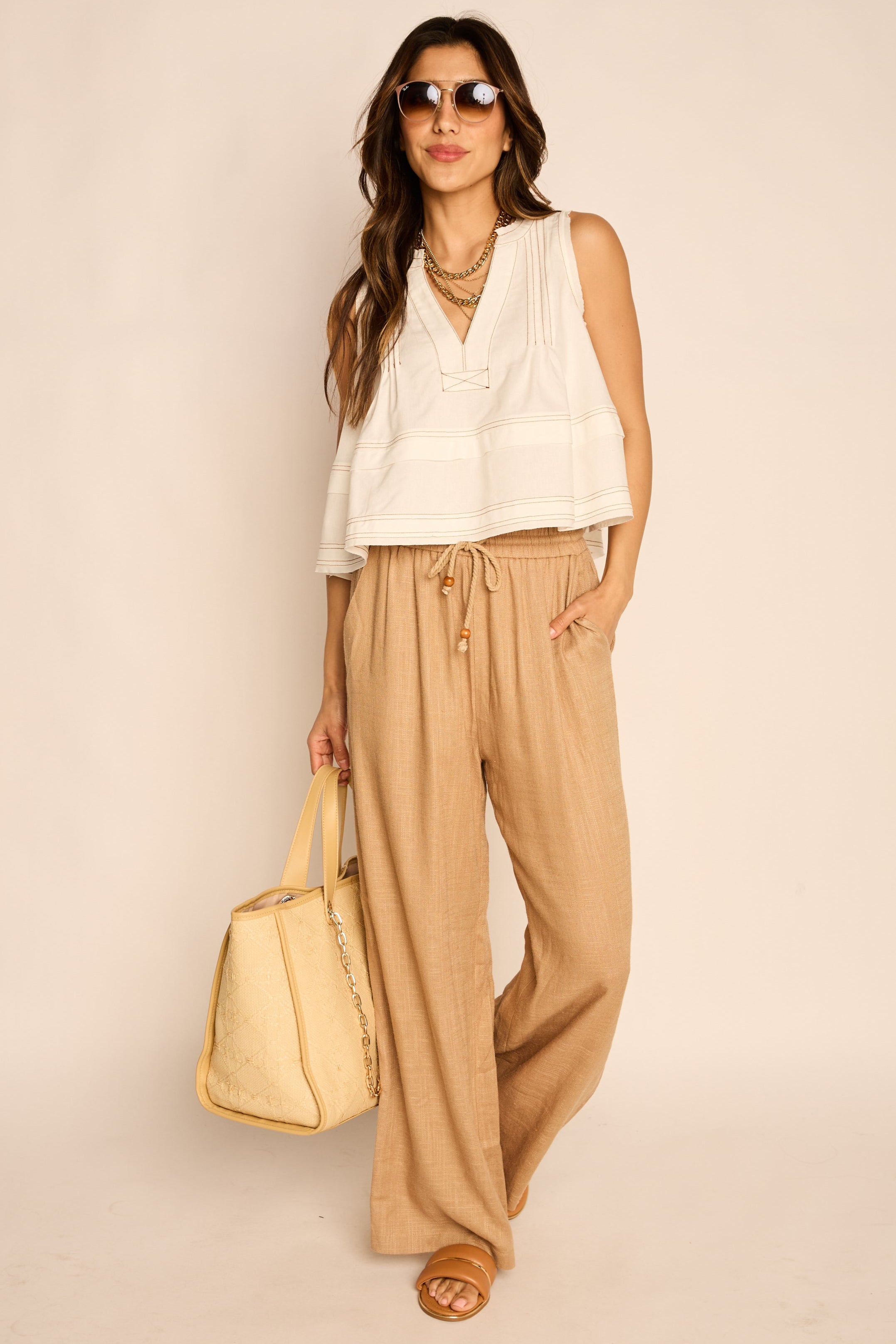 Charlotte Linen Pant