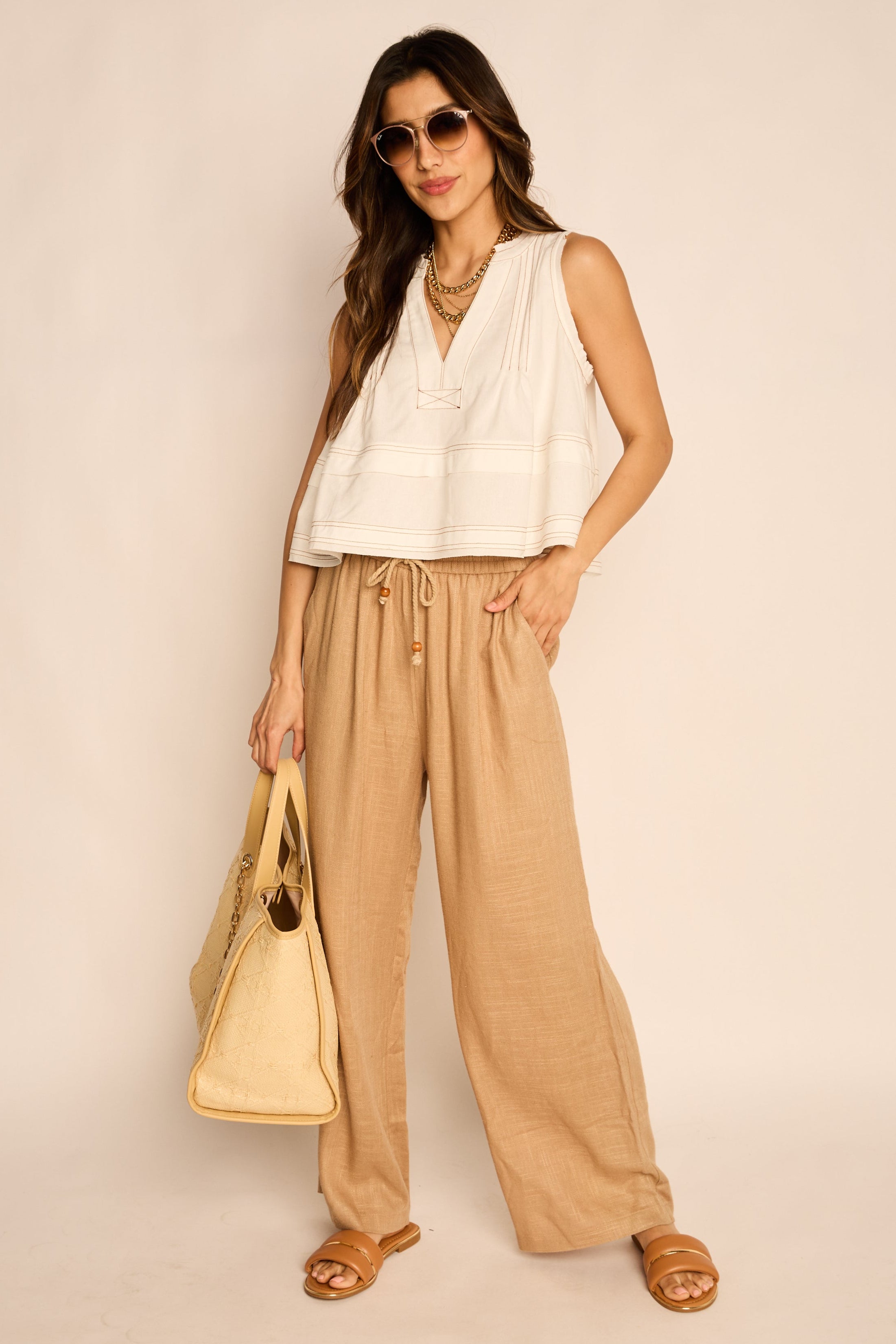 Charlotte Linen Pant