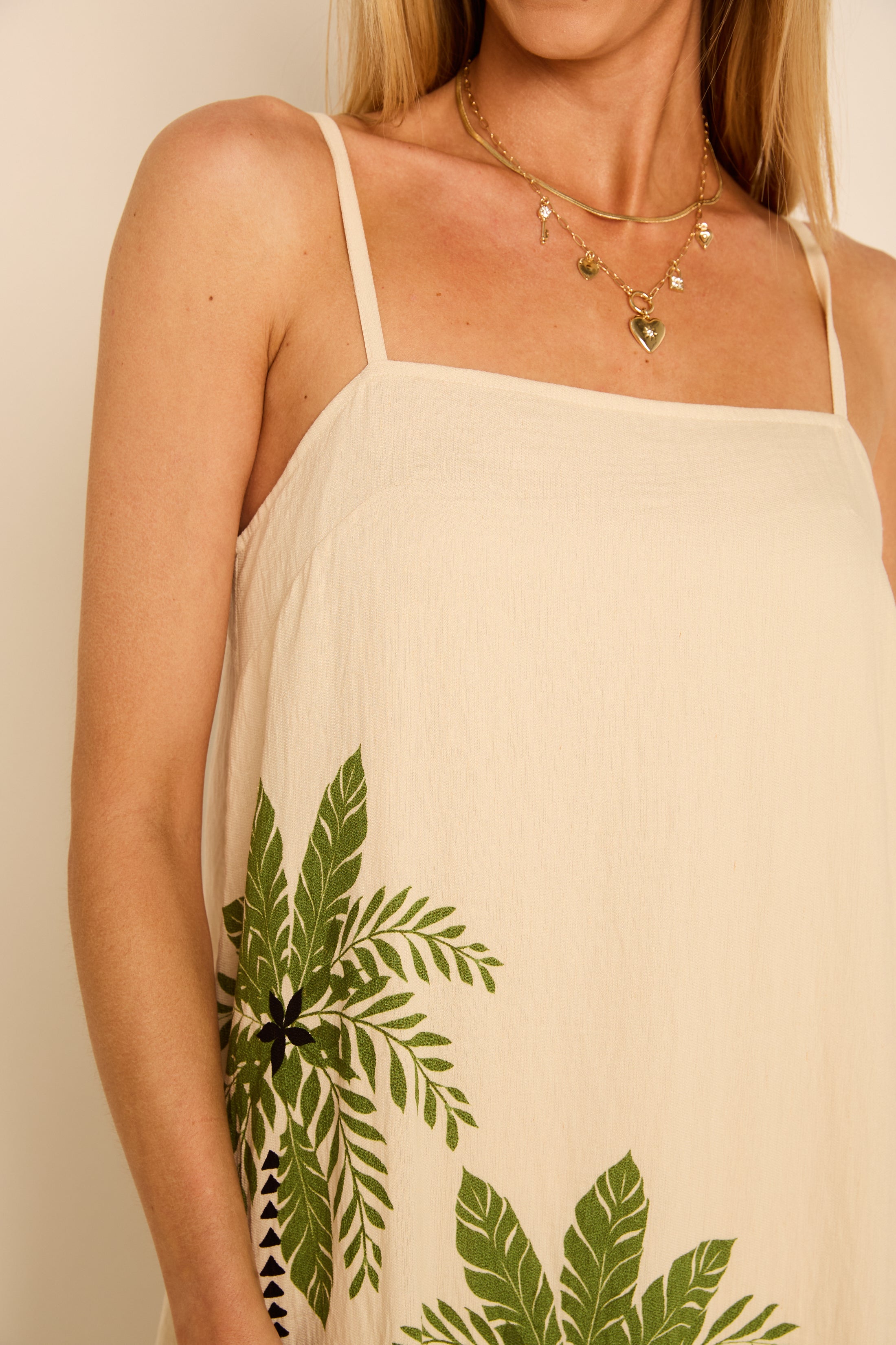 Benny Printed Tank Maxi Dress