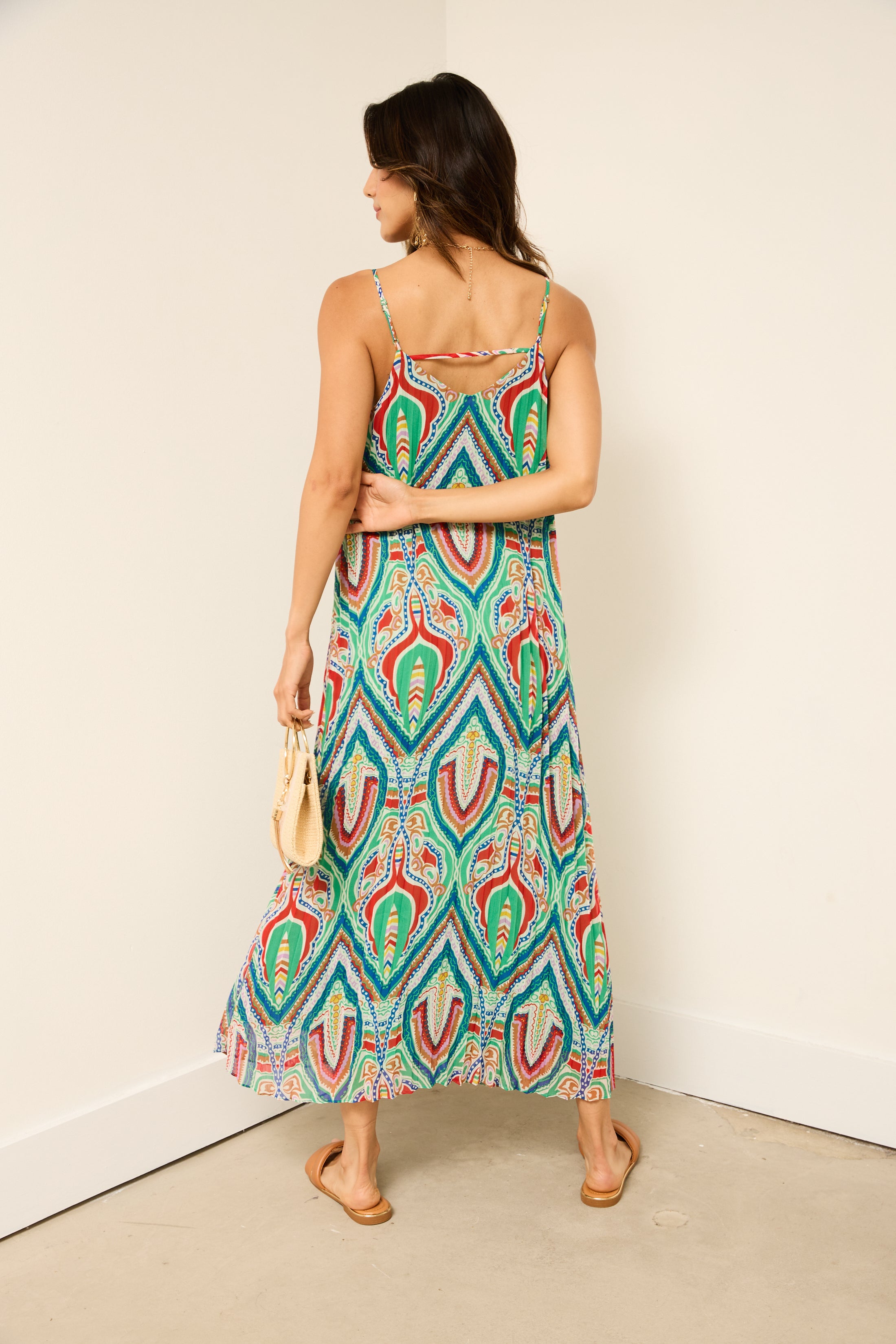 Harriet Pattern Slip Dress