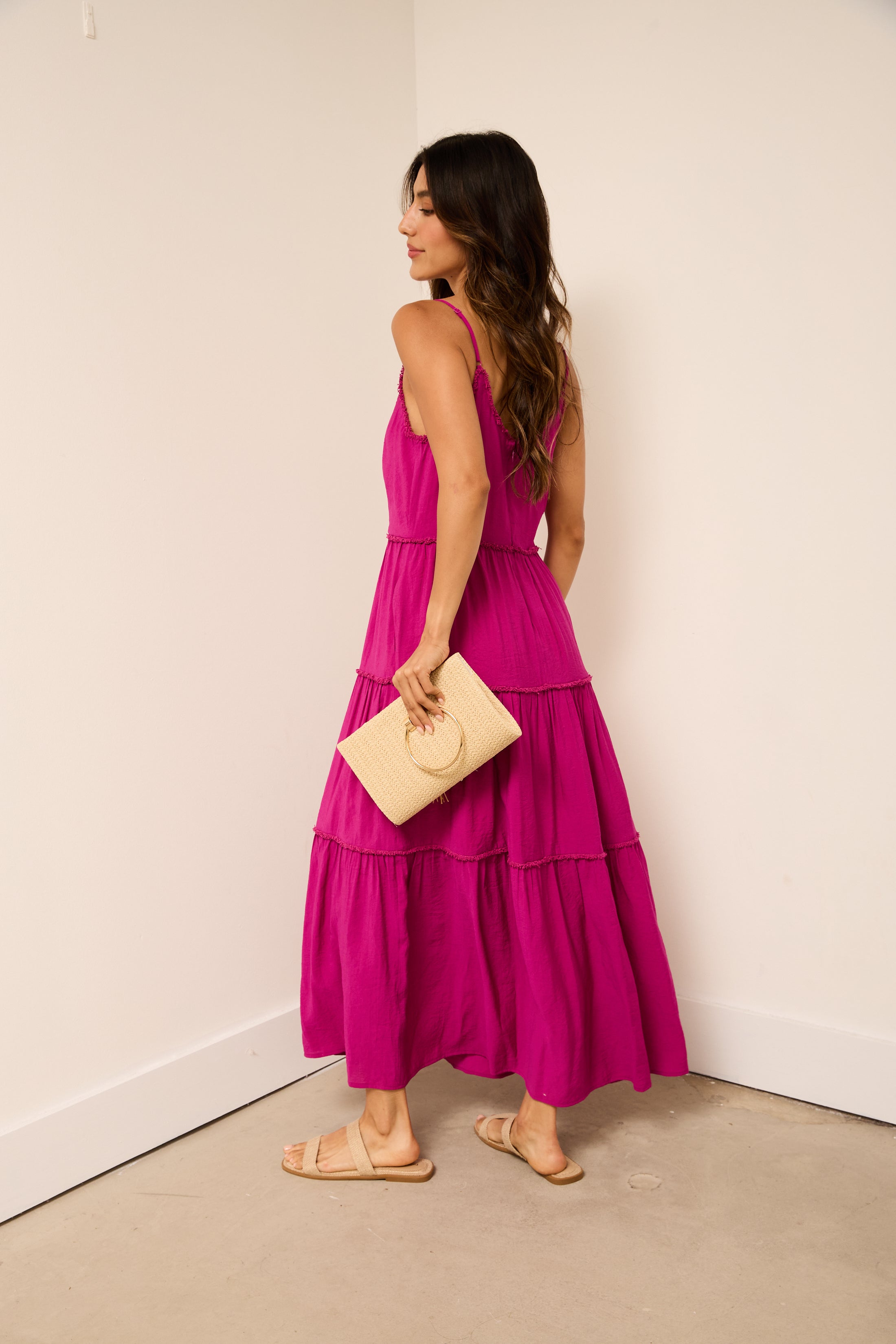 Mira Tiered Maxi Dress