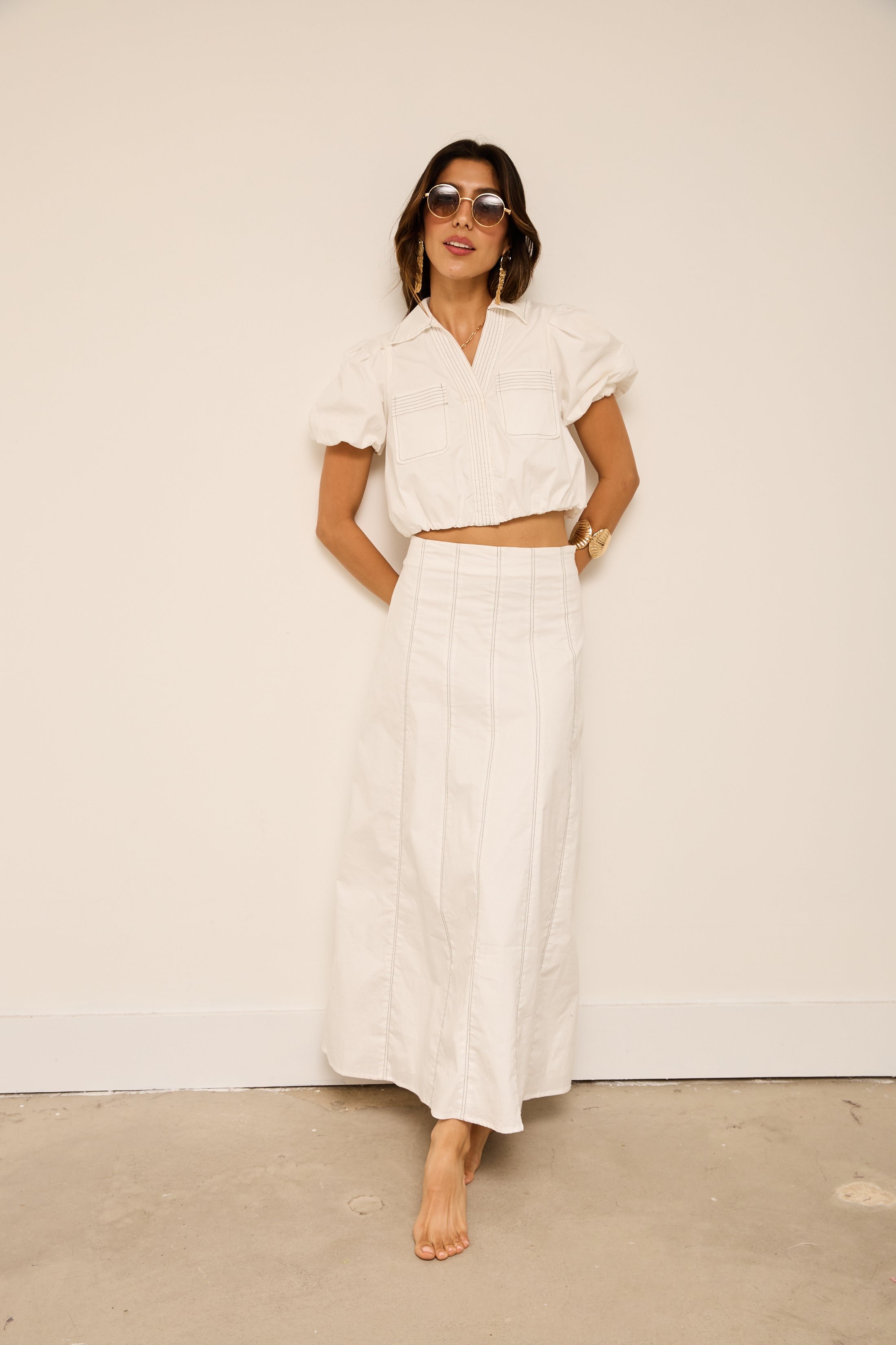 Juliette Structured Skirt