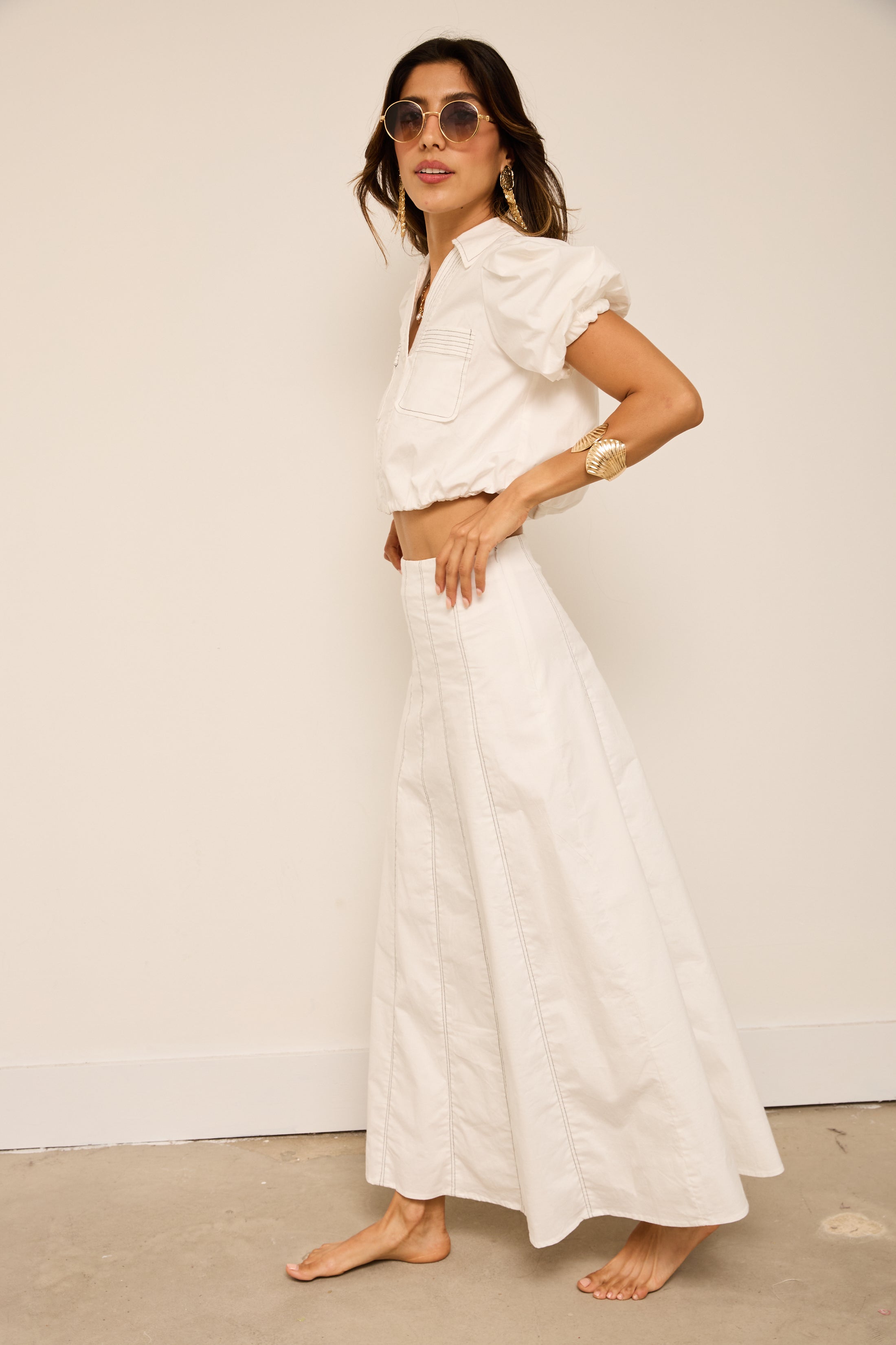 Juliette Structured Skirt