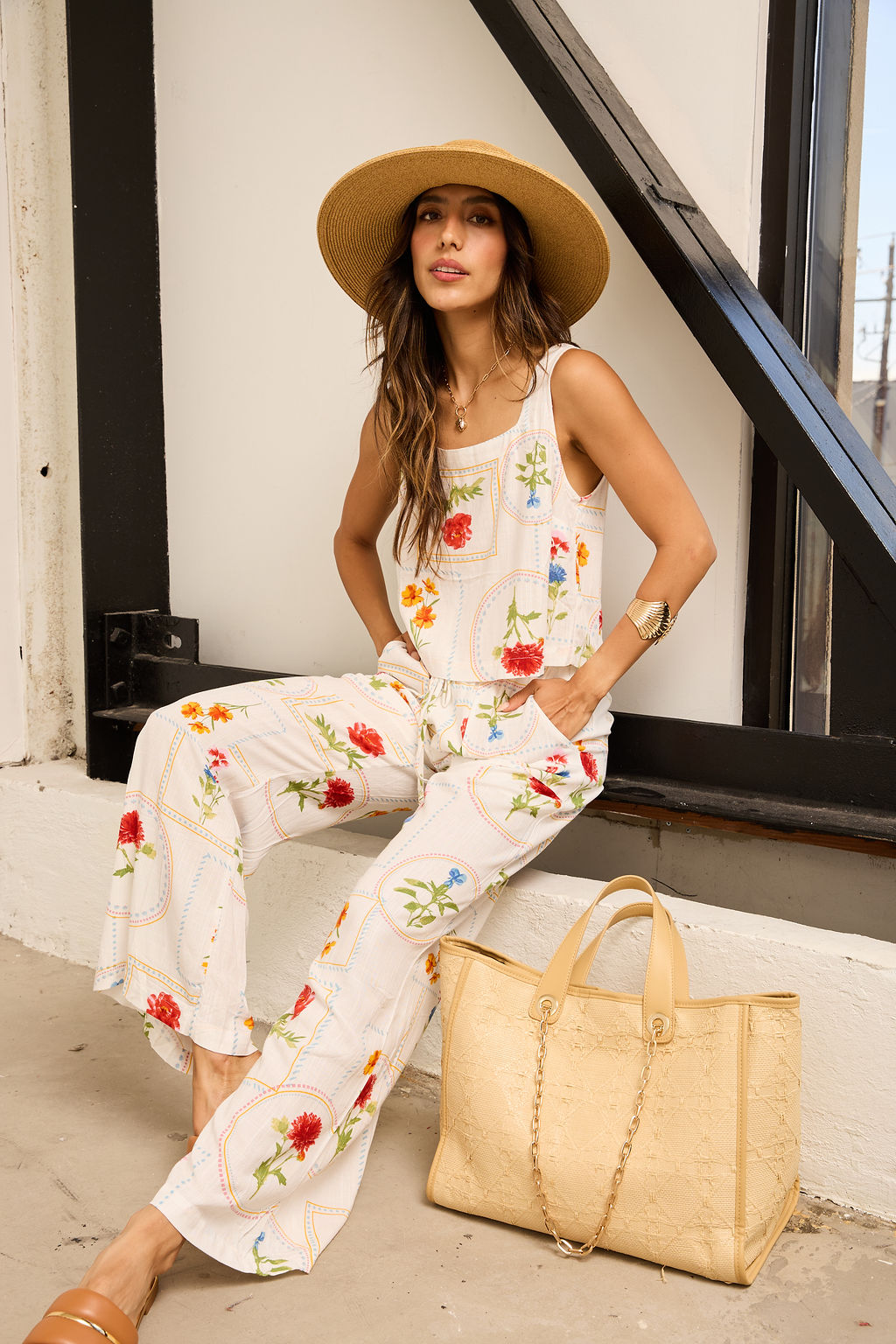 Isla Printed Pants