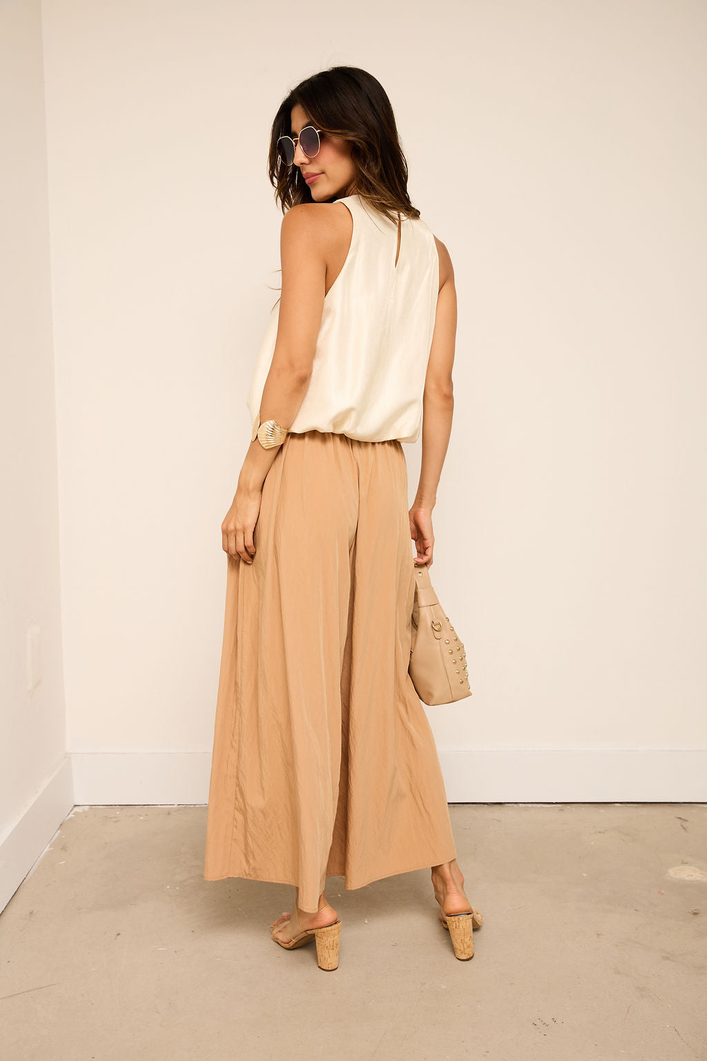Lucy Loose Pleated Pants