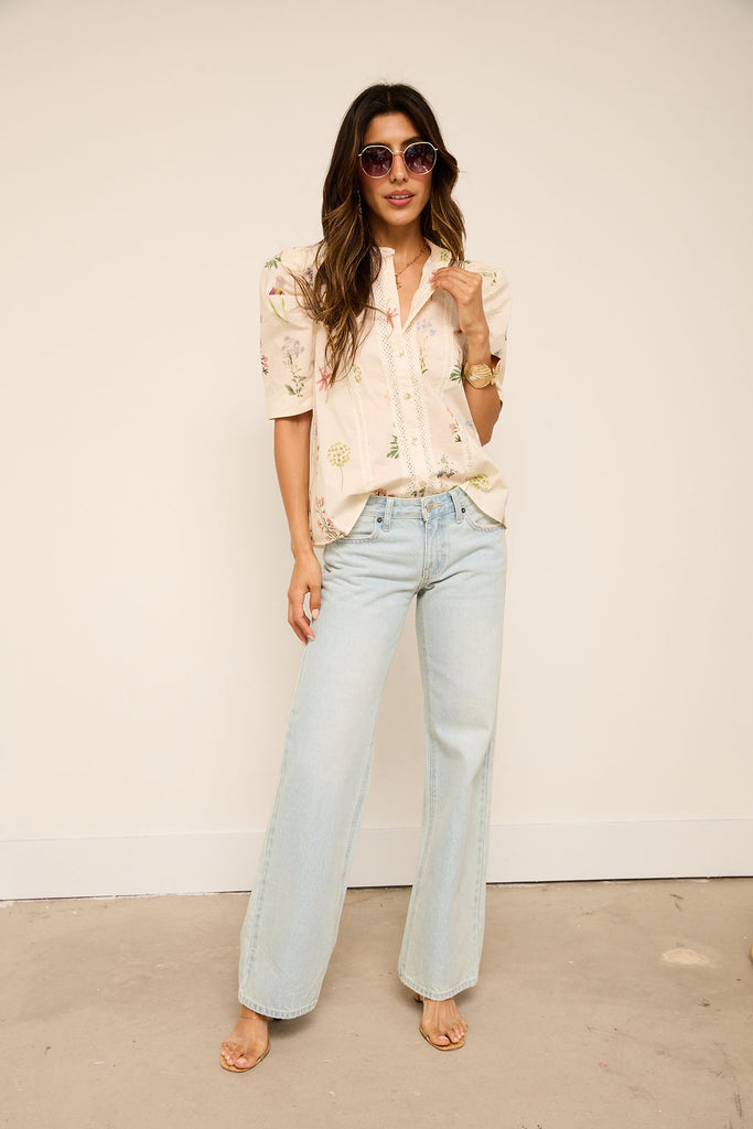 Willa Low Rise Relaxed Straight Leg Jean
