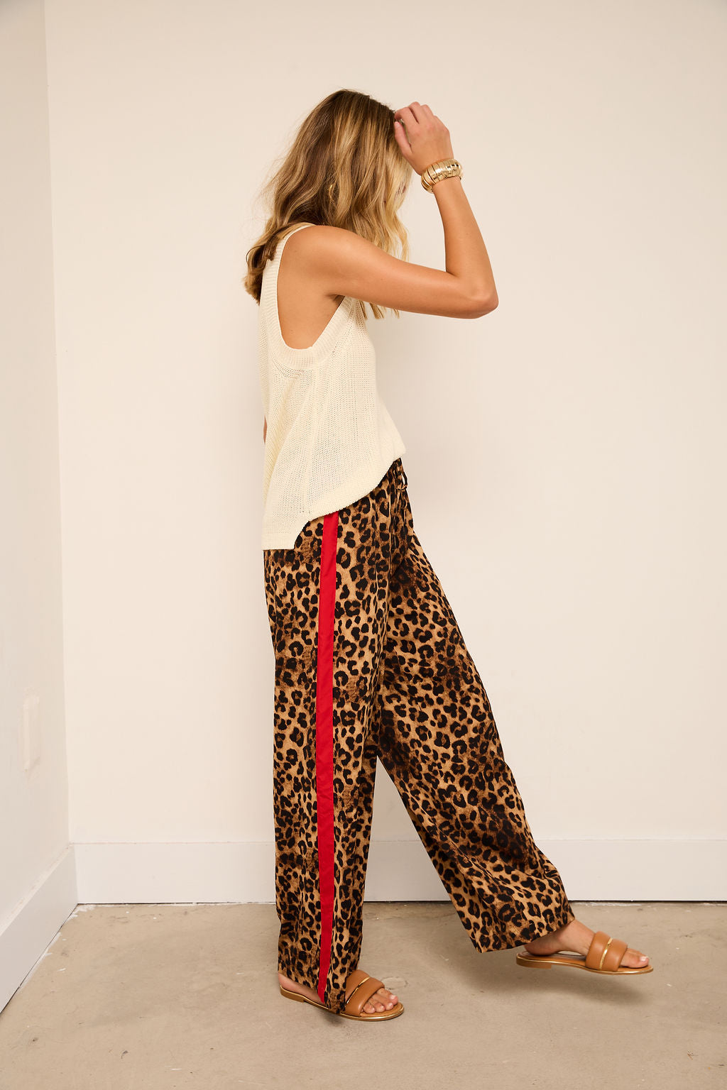Cece Linen Sweater Tank Top