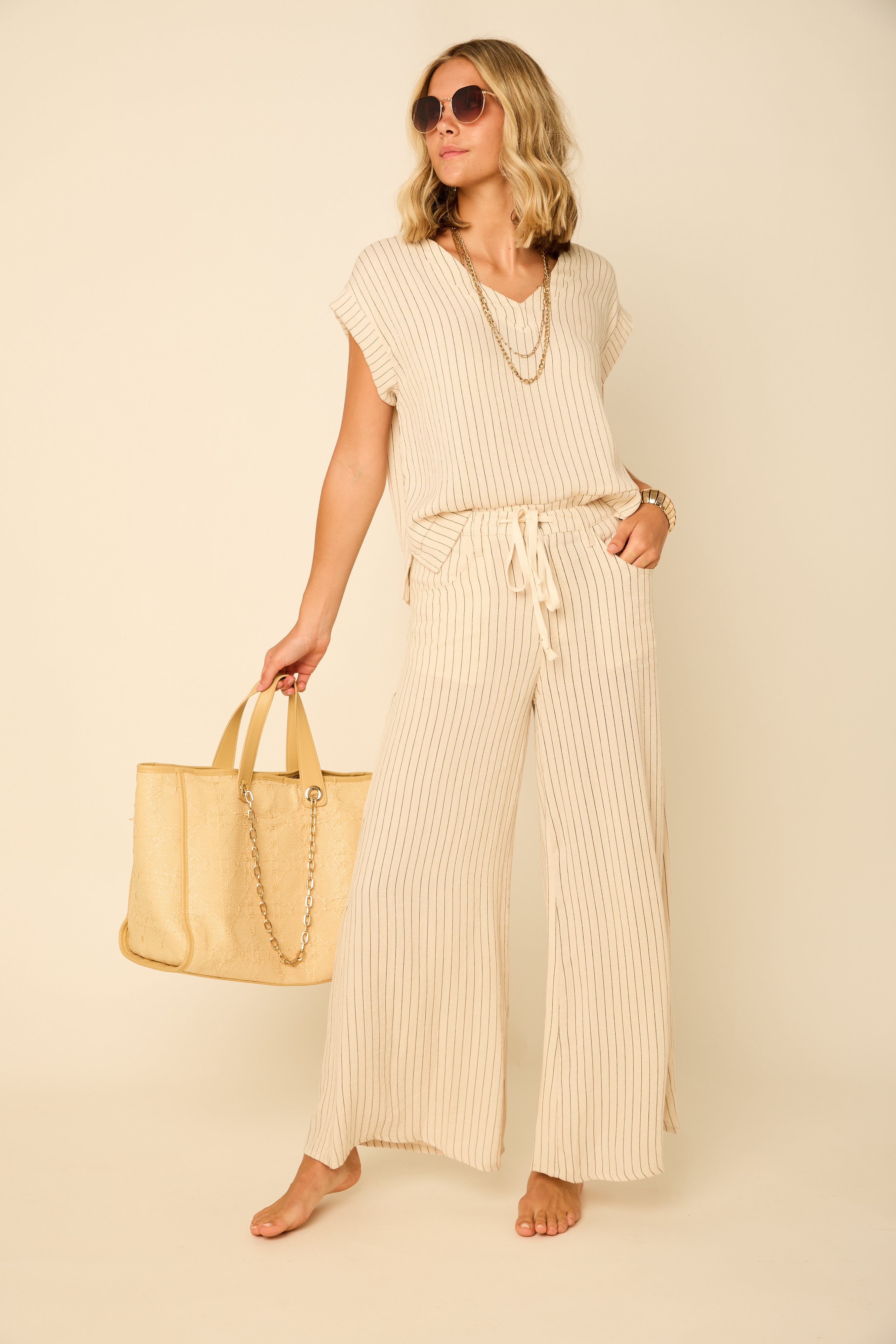 Shay Striped Pants