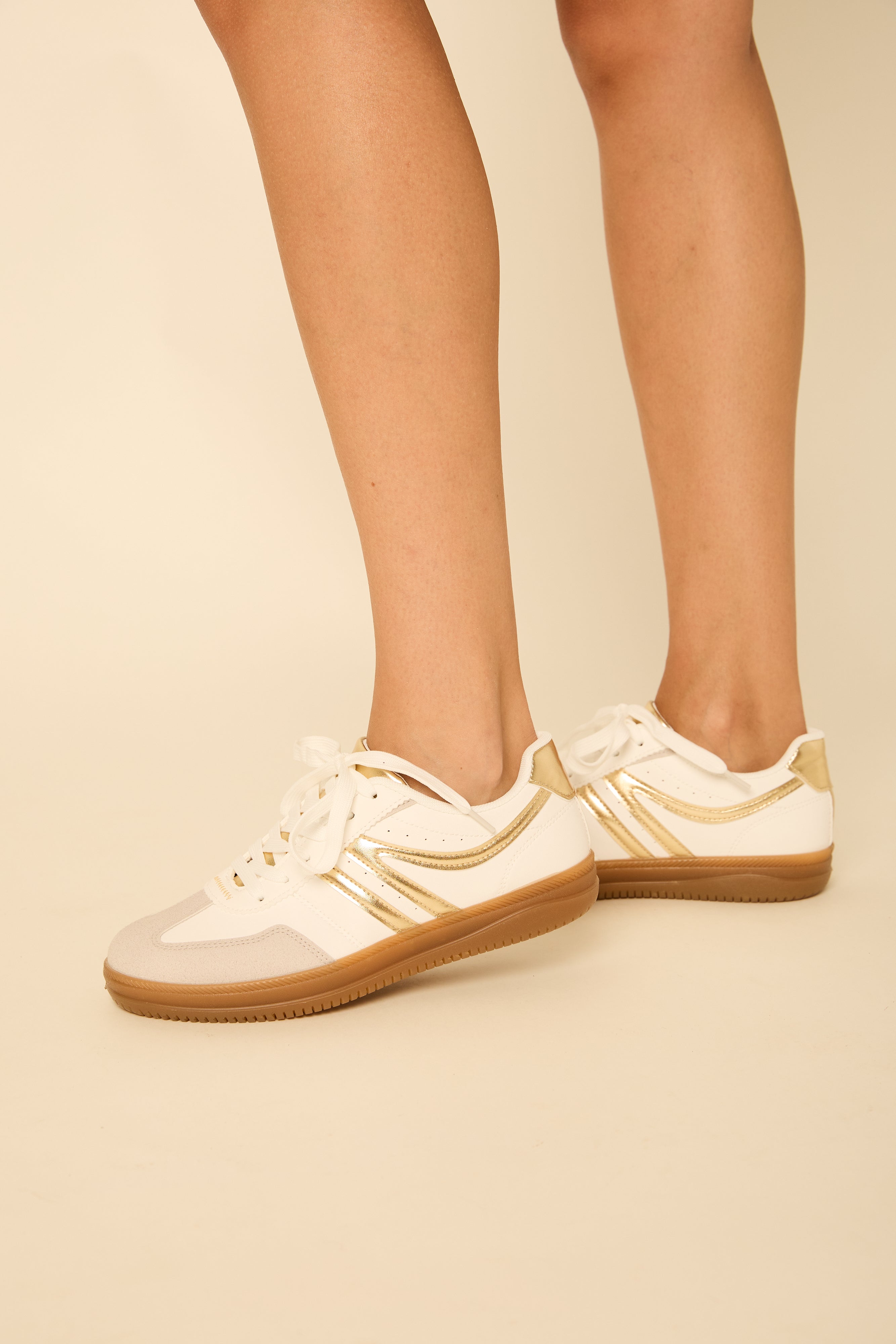 Cynthia Metallic Accent Sneaker