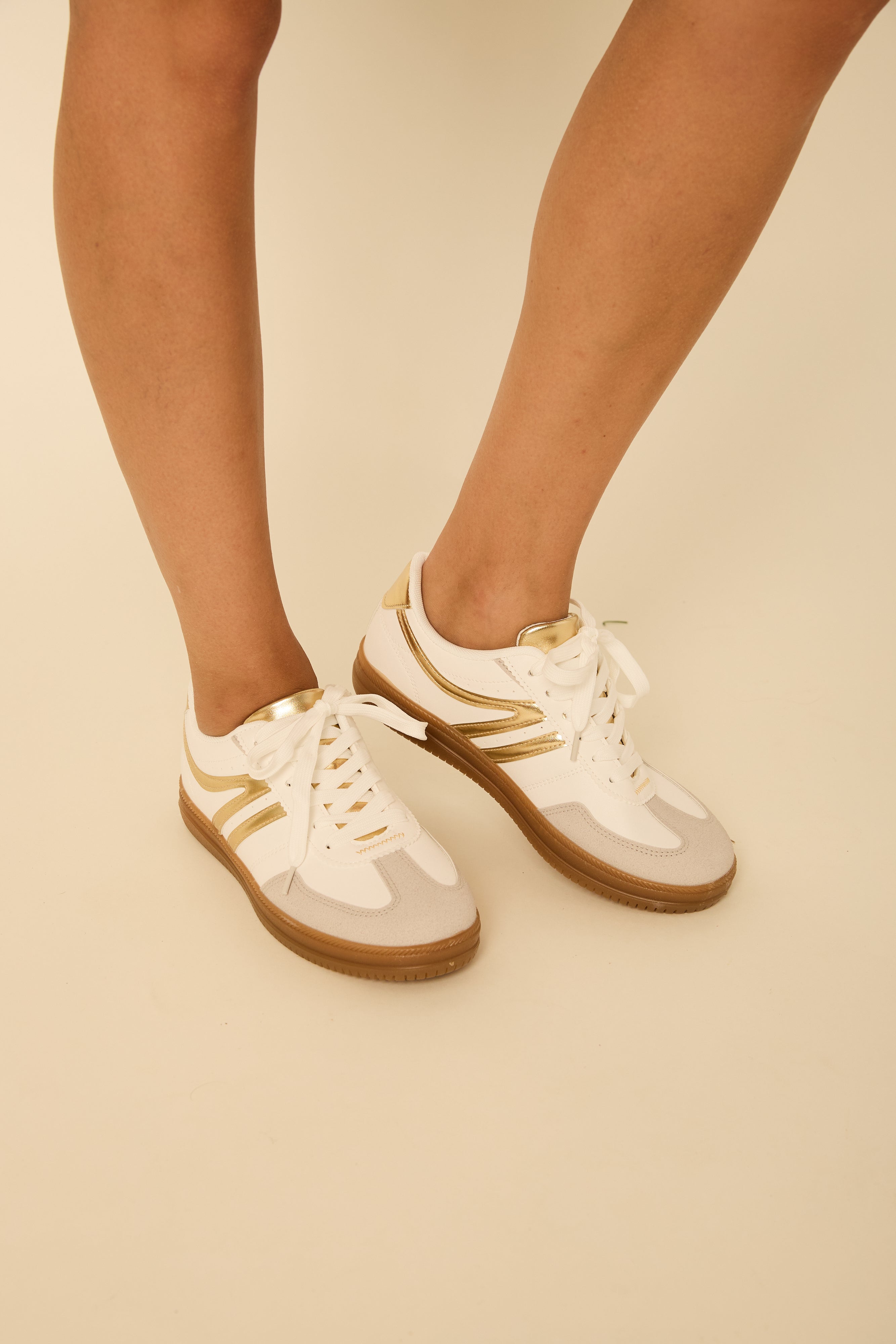 Cynthia Metallic Accent Sneaker