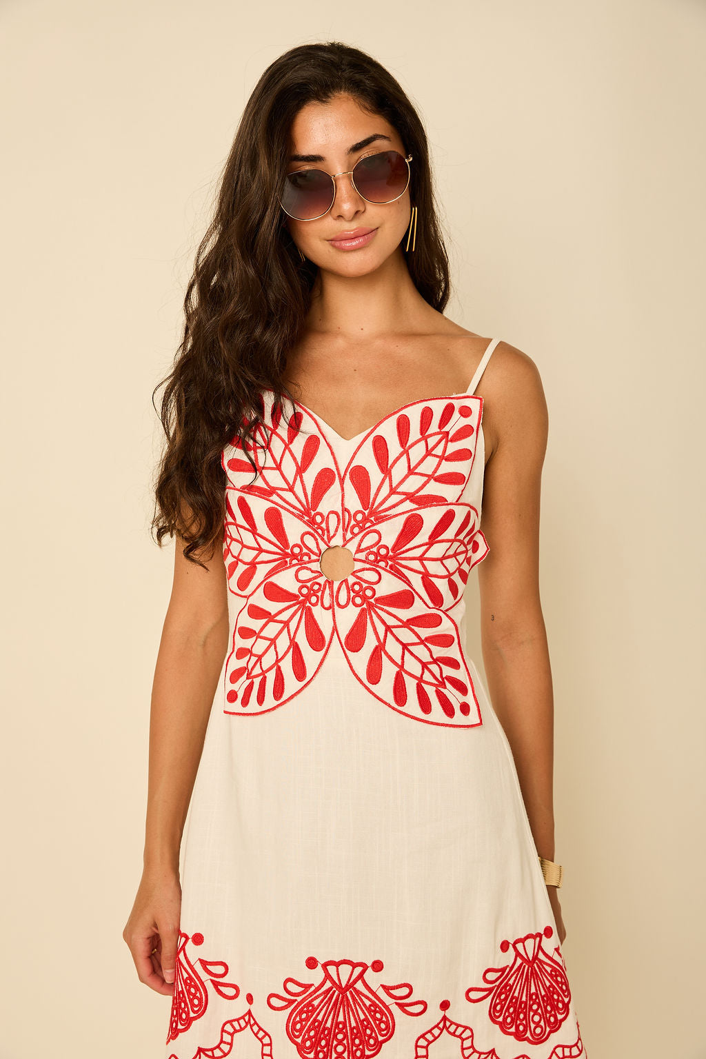 Nova Scallop Edge Dress