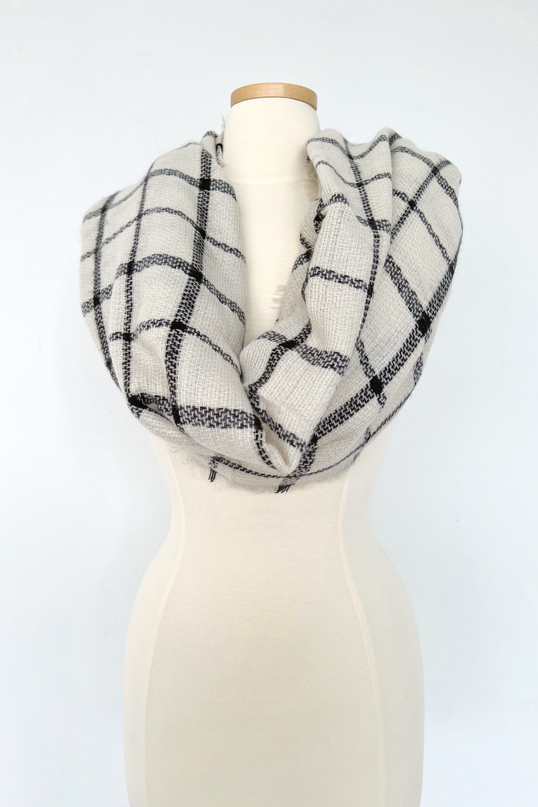 Andrea Window Pane Scarf - fab'rik