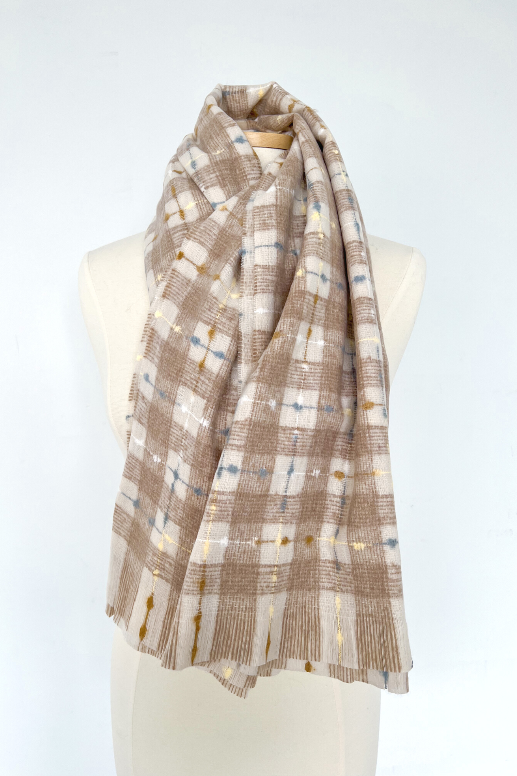 Courtney Checkered Scarf - fab'rik