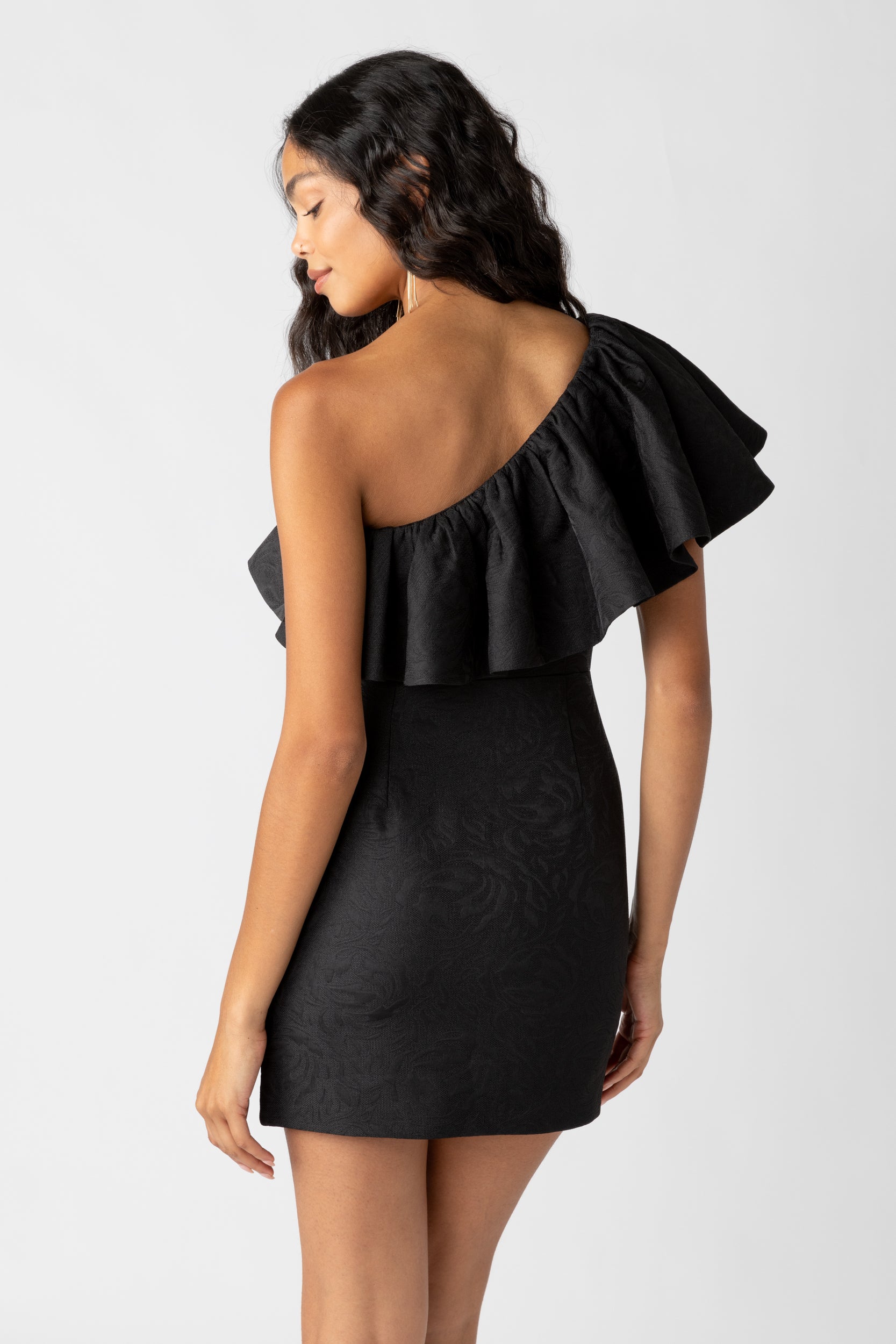 Tegan One Shoulder Mini Dress - fab'rik