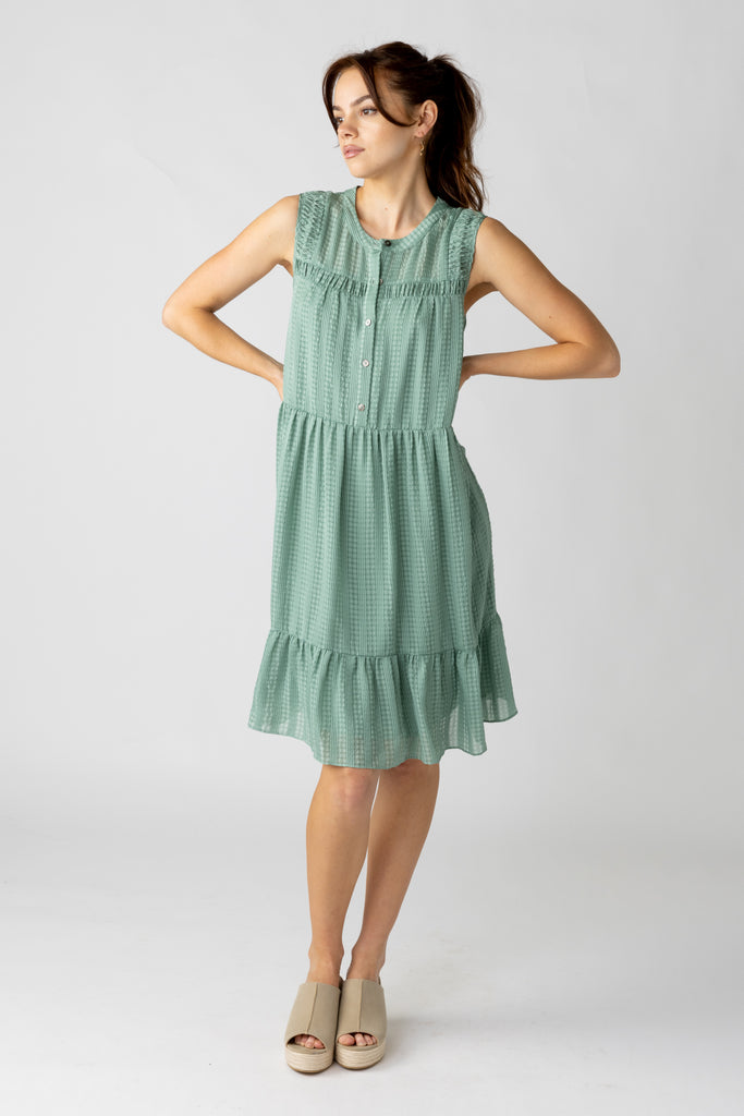 Annie Tiered Tank Style Dress - fab'rik
