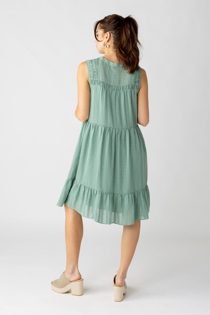 Annie Tiered Tank Style Dress - fab'rik